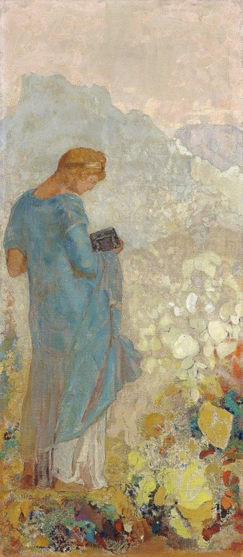 Pandora by Odilon Redon