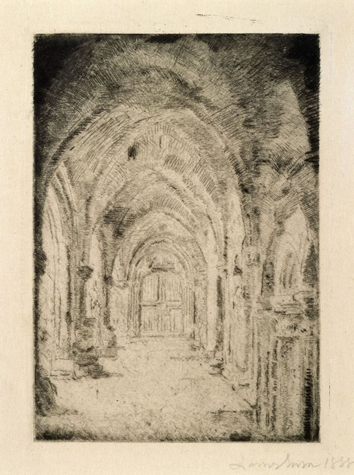The Crypt by James Ensor