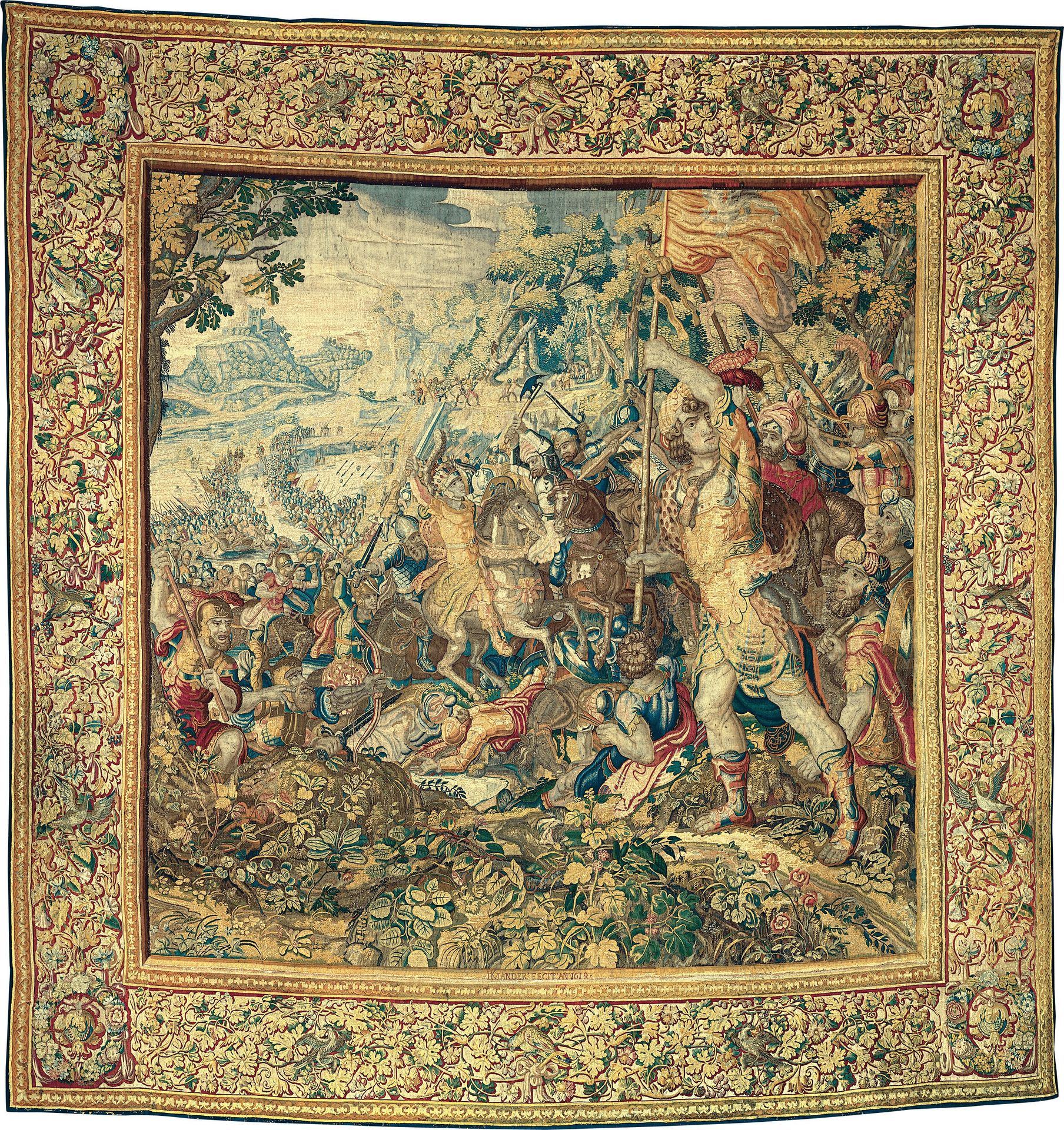 The Crossing of the Granicus, from The Story of Alexander the Great by Karel van Mander, II