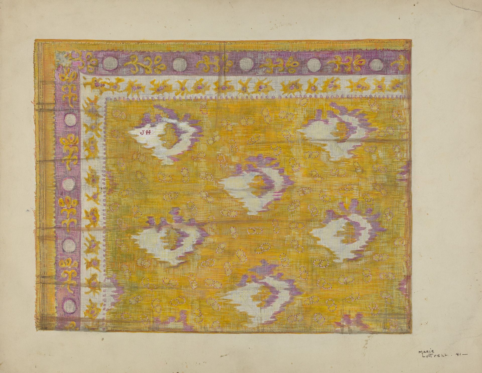 Silk Scarf by Marie Lutrell