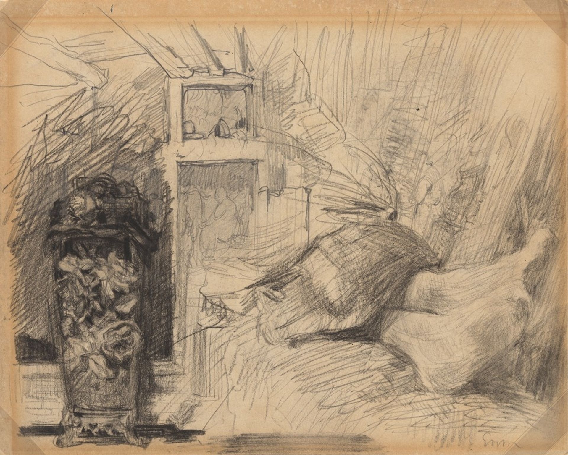 Vaas en voeten by James Ensor