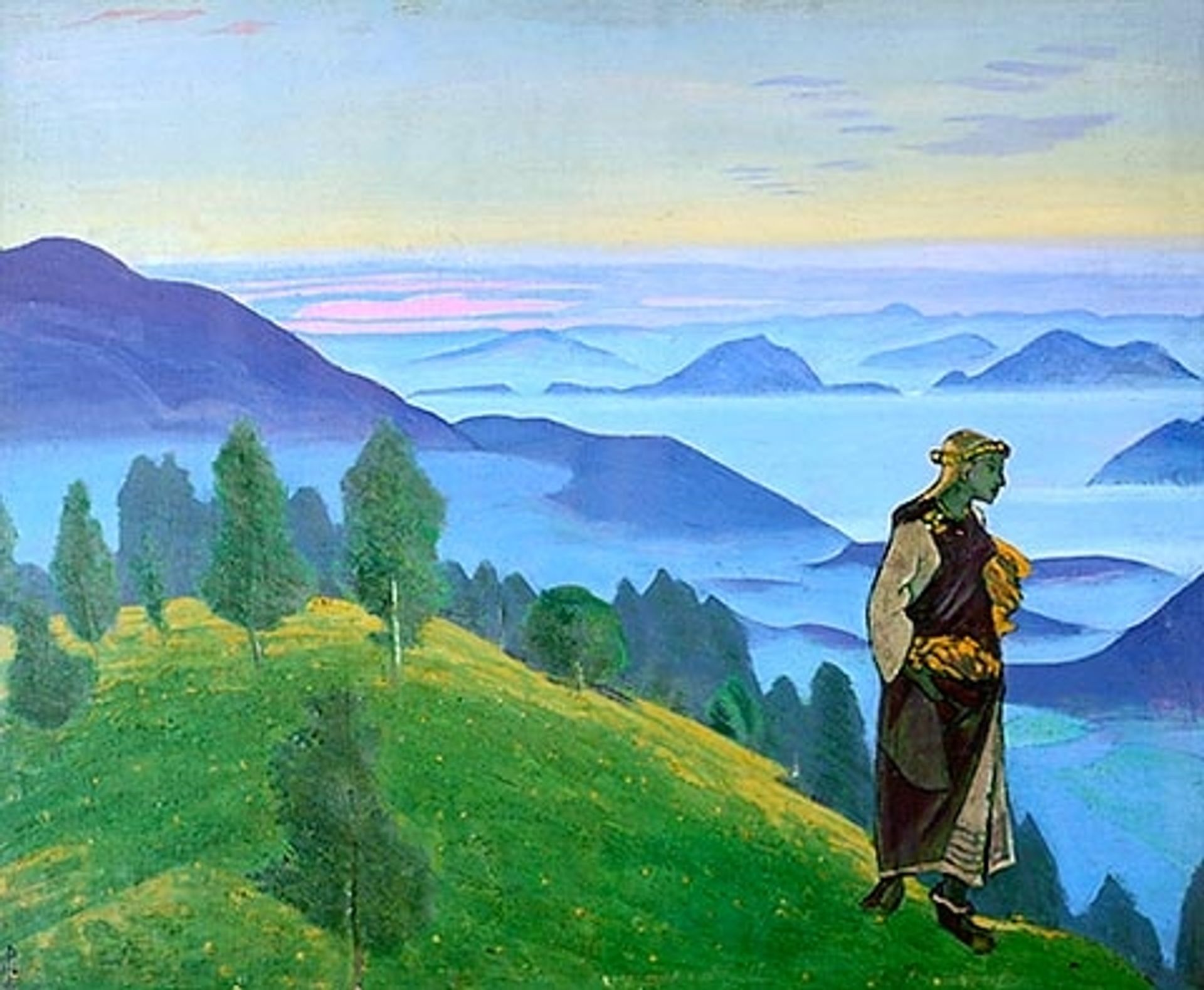 Daughter of viking by Nicholas Roerich