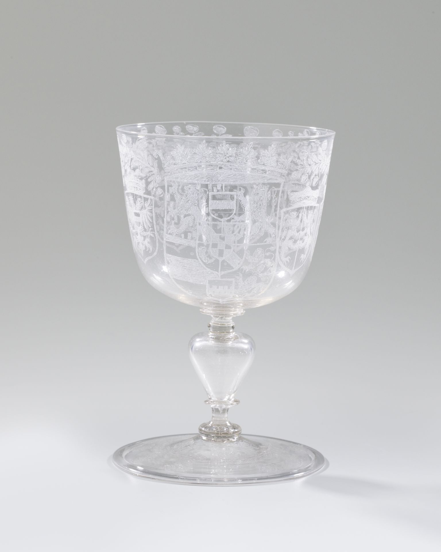 Wine glass by Anonymous