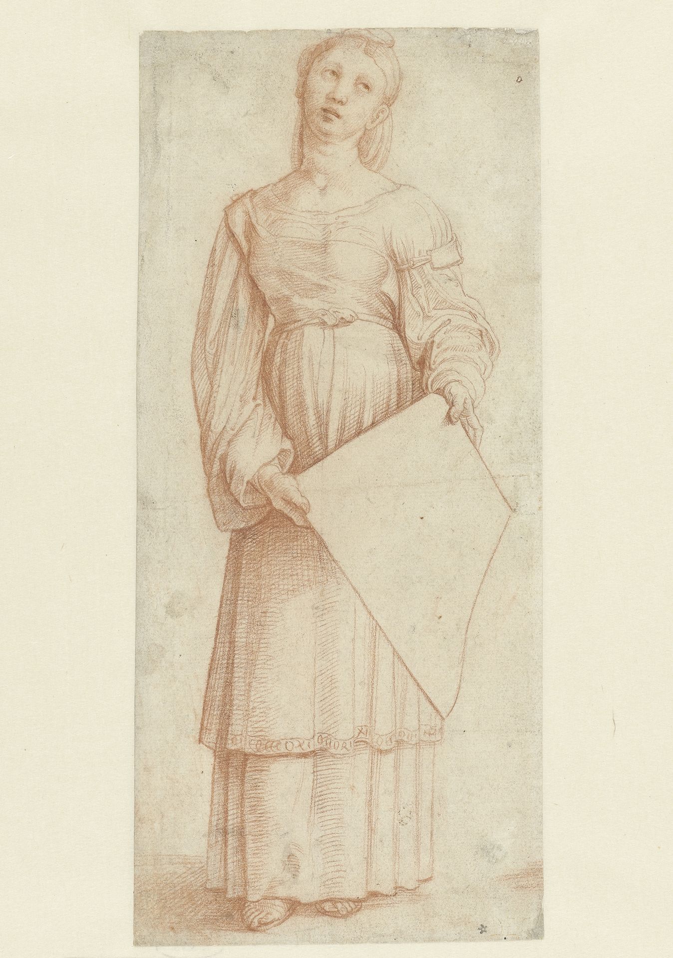 Staande heilige Cecilia by Garofalo