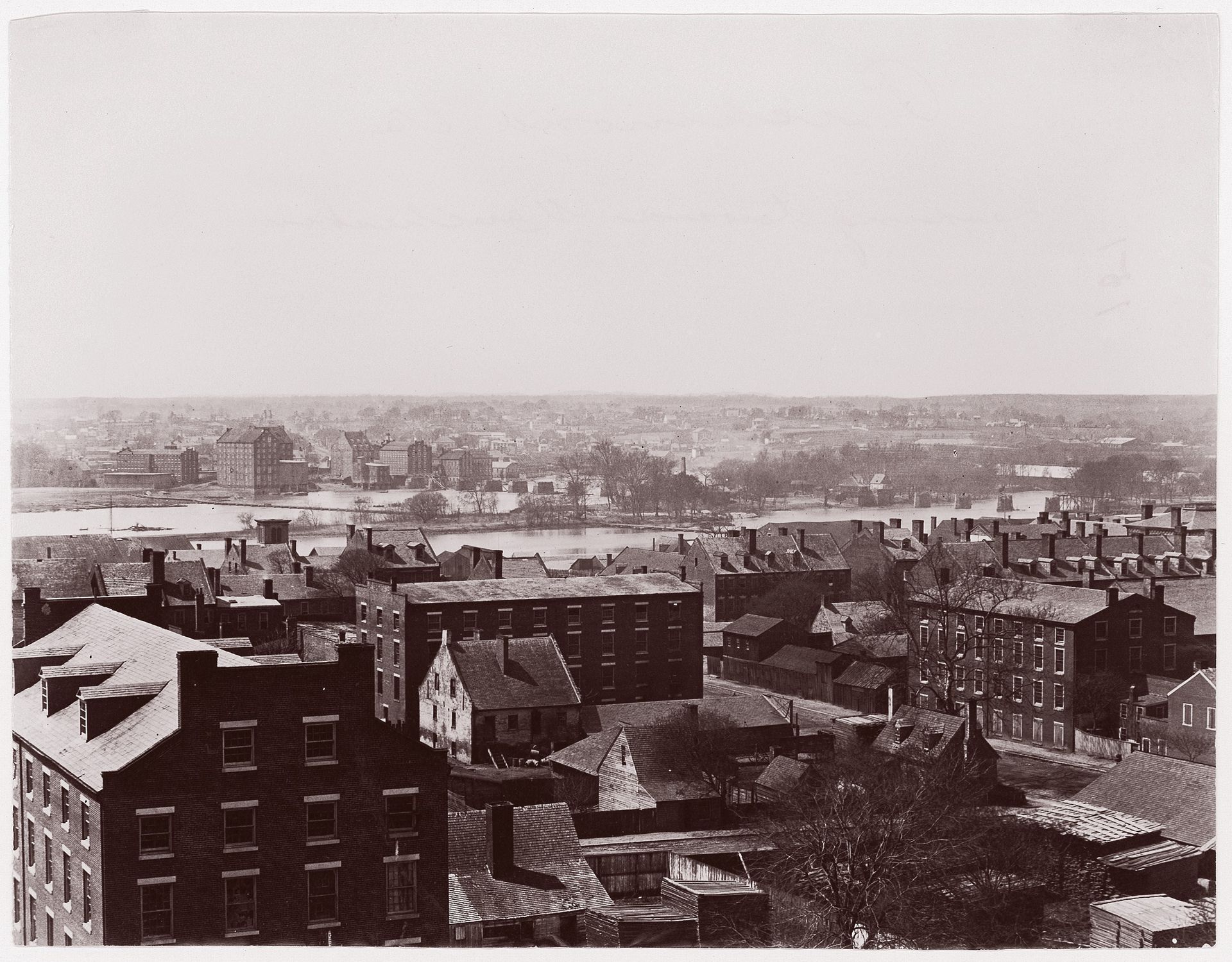 Richmond, Virginia. Looking toward Manchester by Alexander Gardner