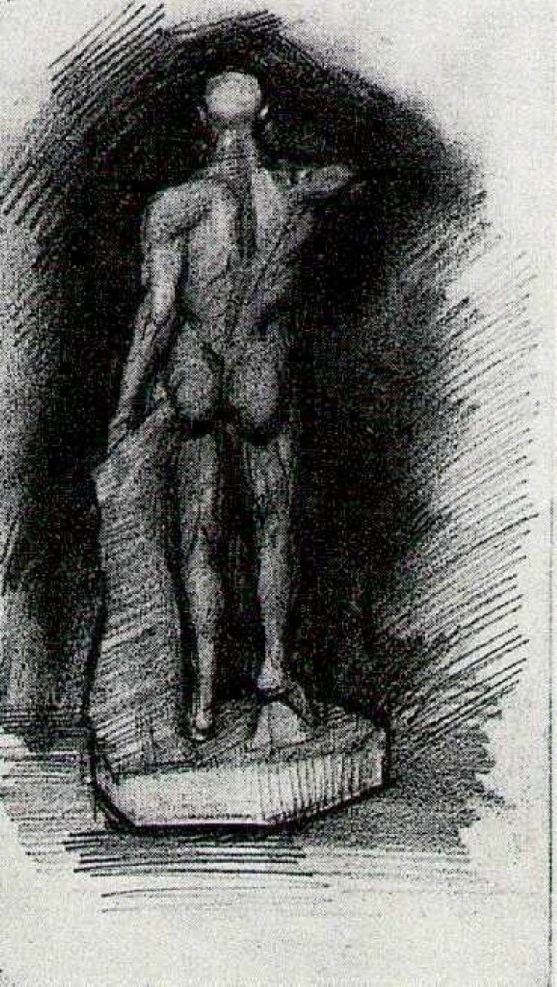 Plaster Statuette by Vincent van Gogh