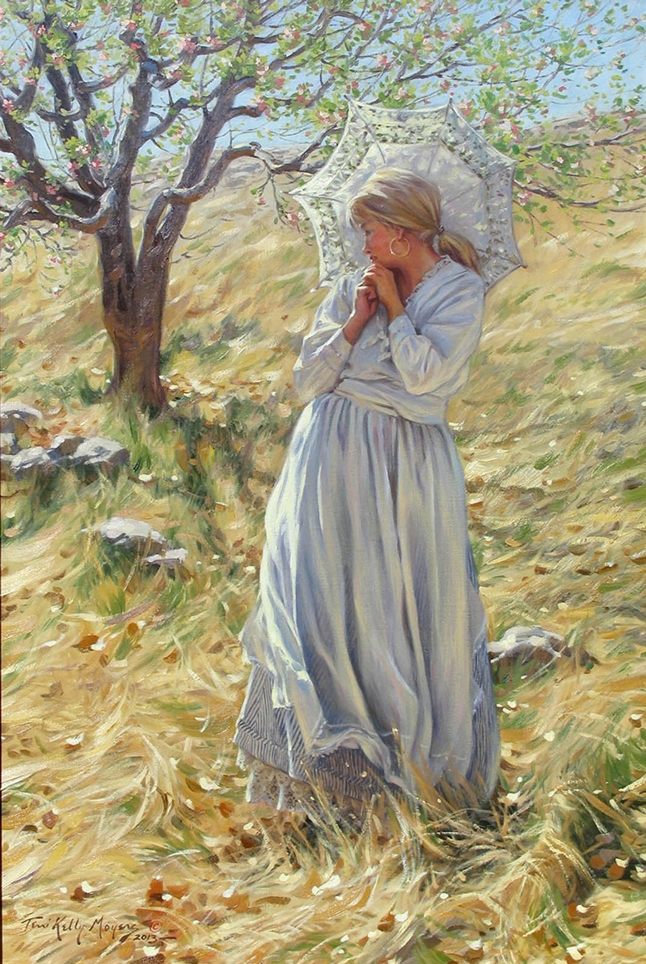 First Blush Of Spring by Terri Kelly Moyers
