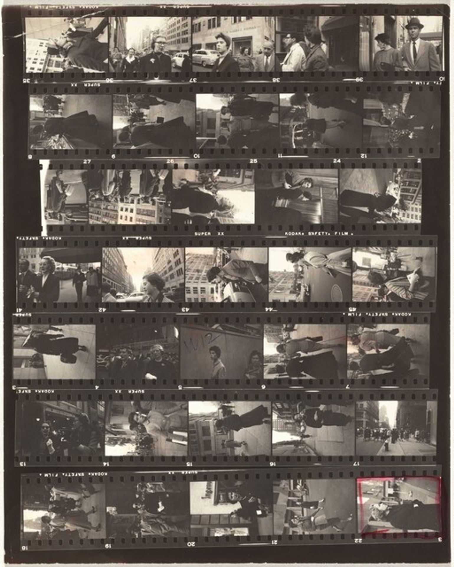 "Vogue" women--New York City W12 by Robert Frank