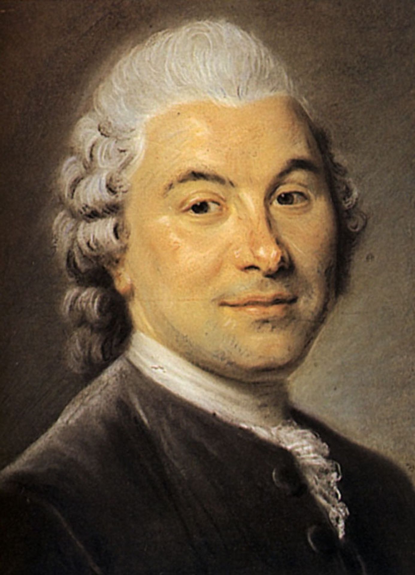 Francois Louis Veron Forbonnais of Duverger, economist by Maurice Quentin de La Tour