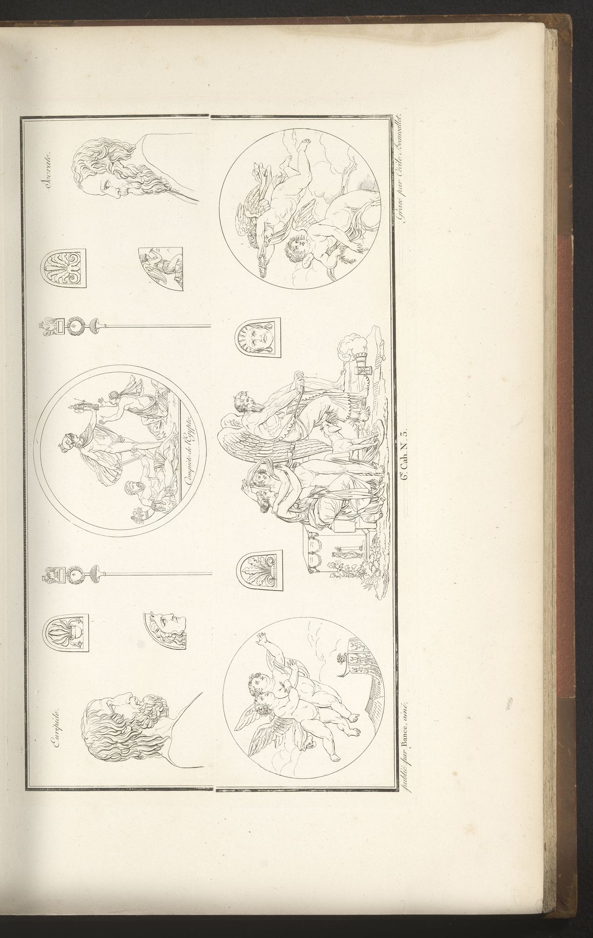 Mythologische en historische scènes by Cécile Beauvallet