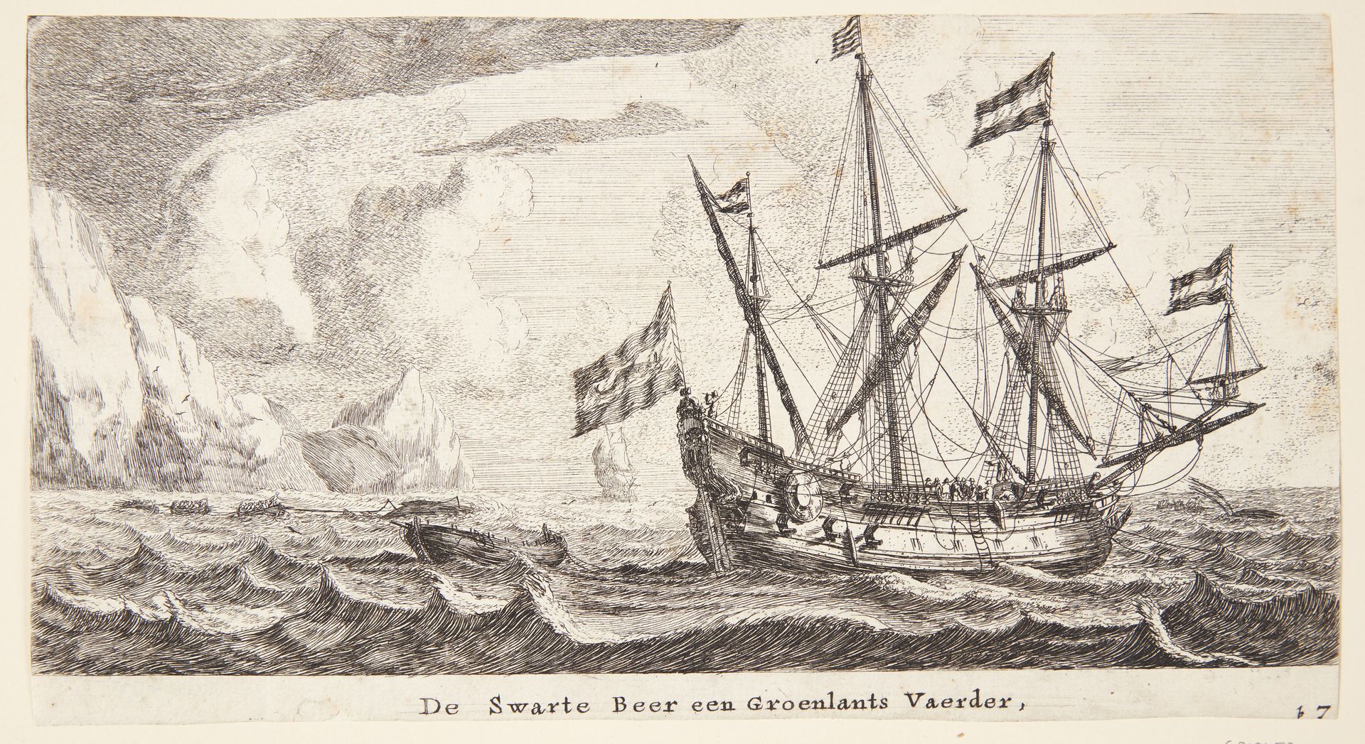 Hollandsk grønlandsfarer by Reinier Nooms