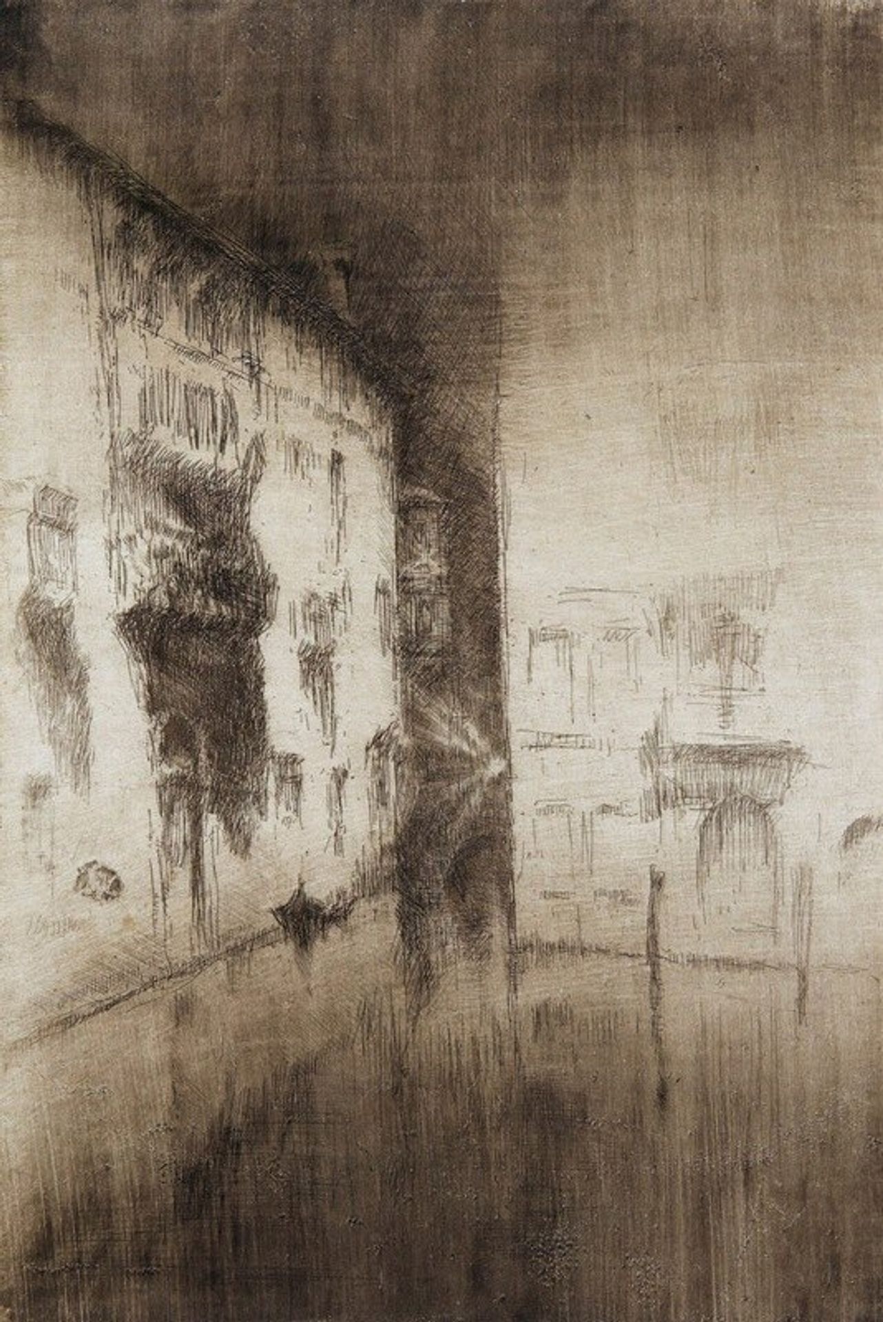 Nocturne: Palaces by James Abbott McNeill Whistler