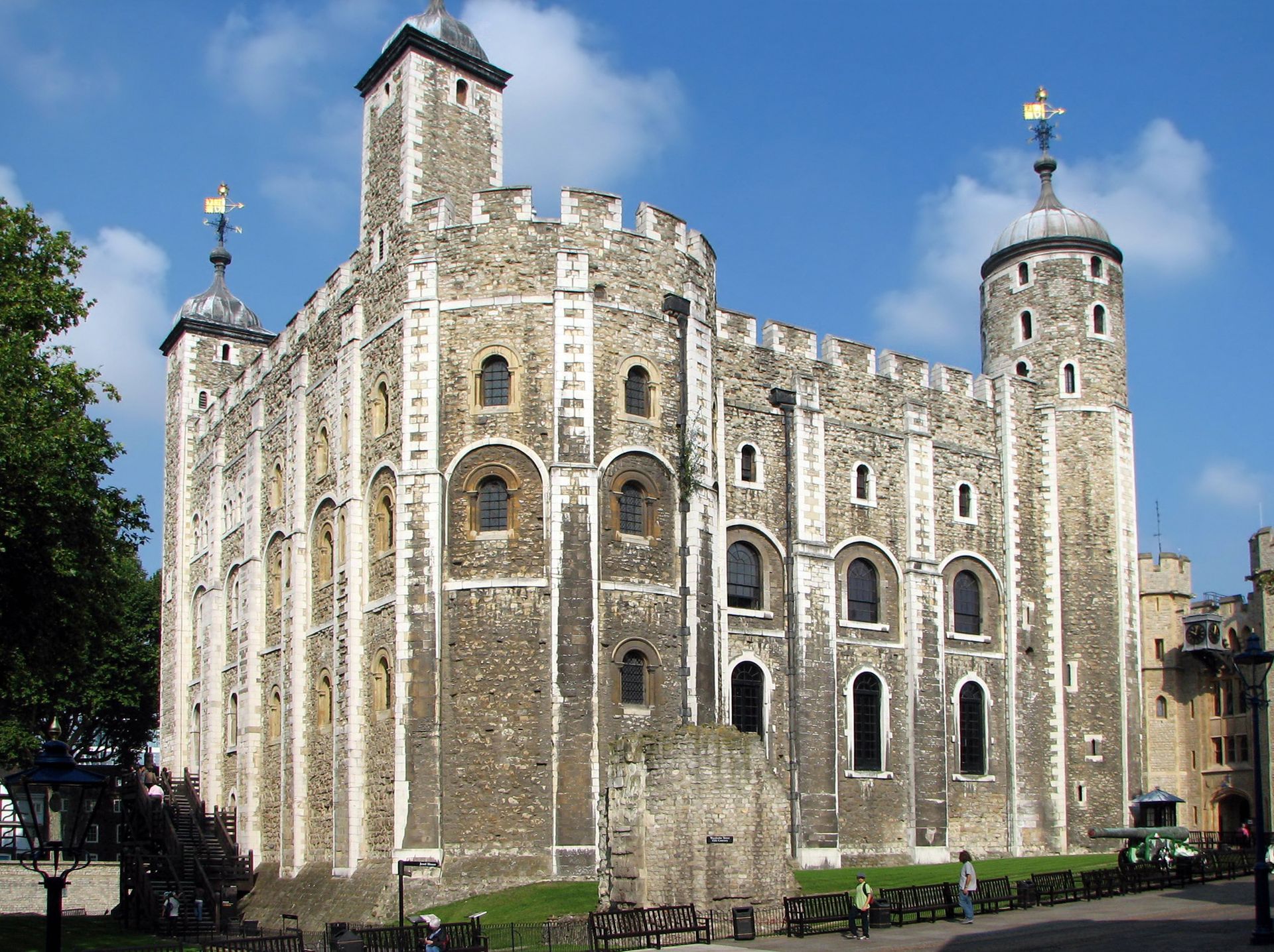 Whit Tower, Tower of London by Romanesque Architecture