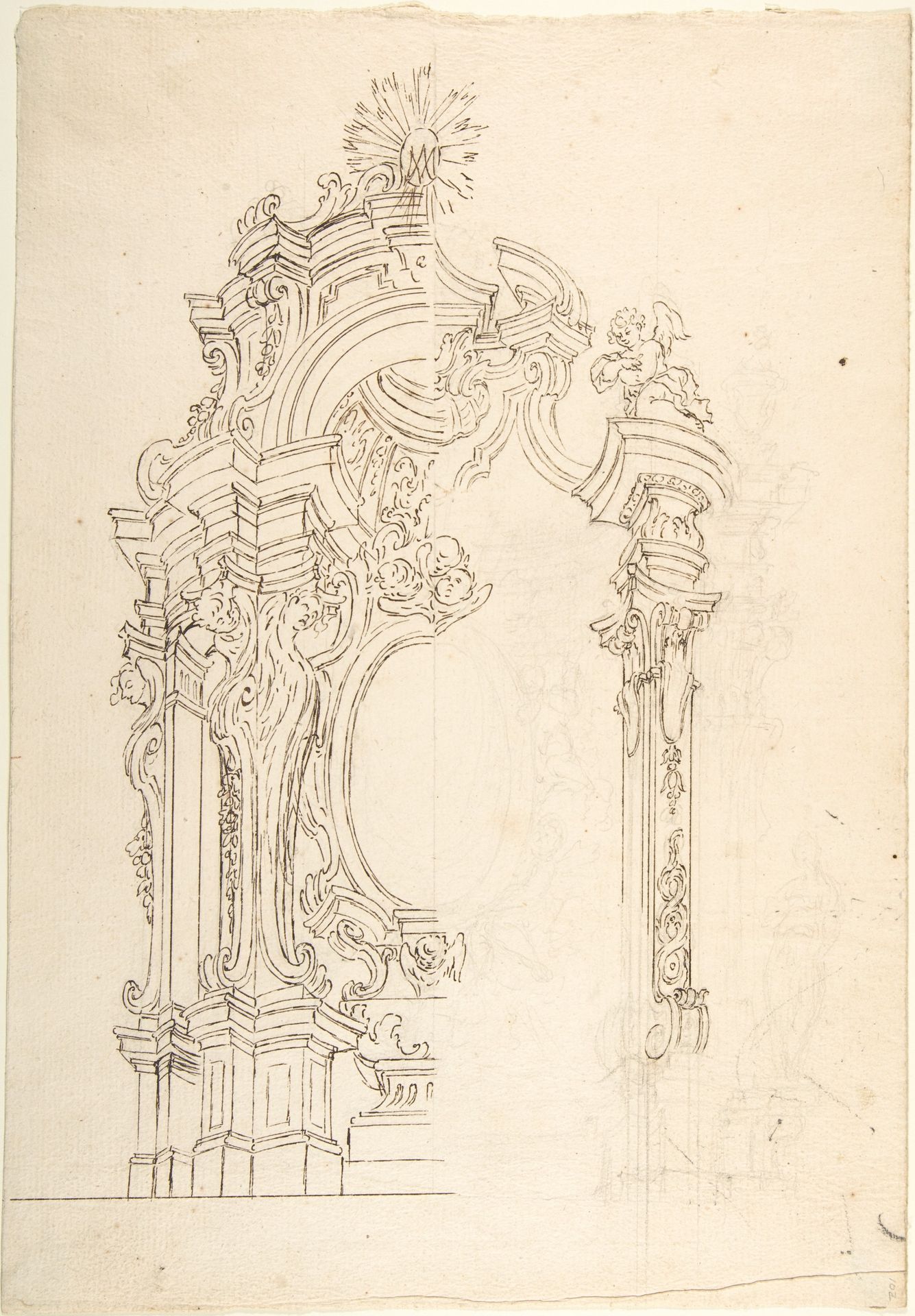 Design for an Altar by Anonymous