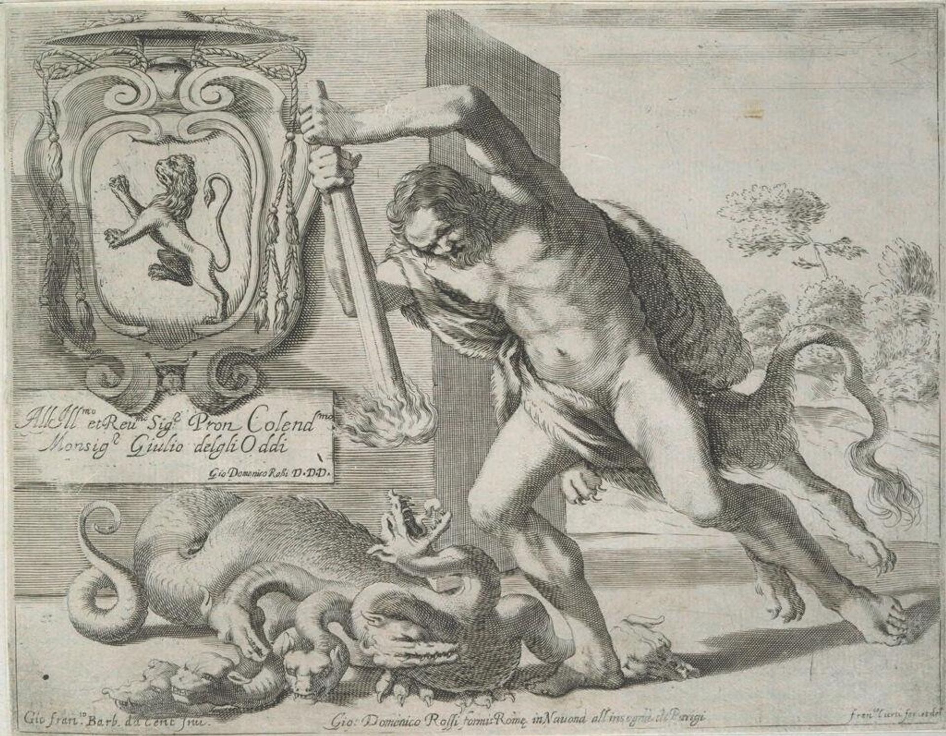 Plate XVI by Francesco Curti