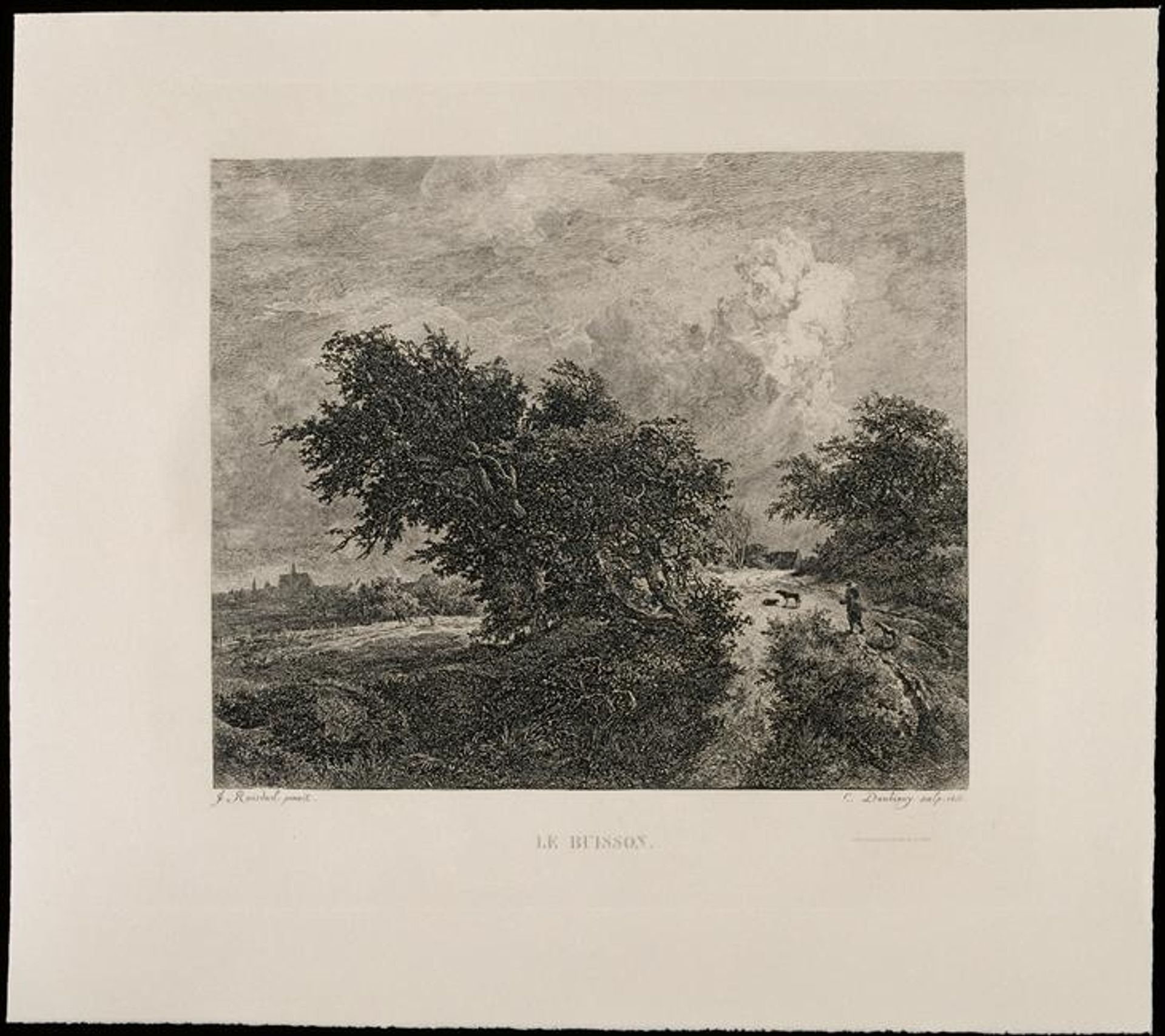 The Bush by Charles François Daubigny