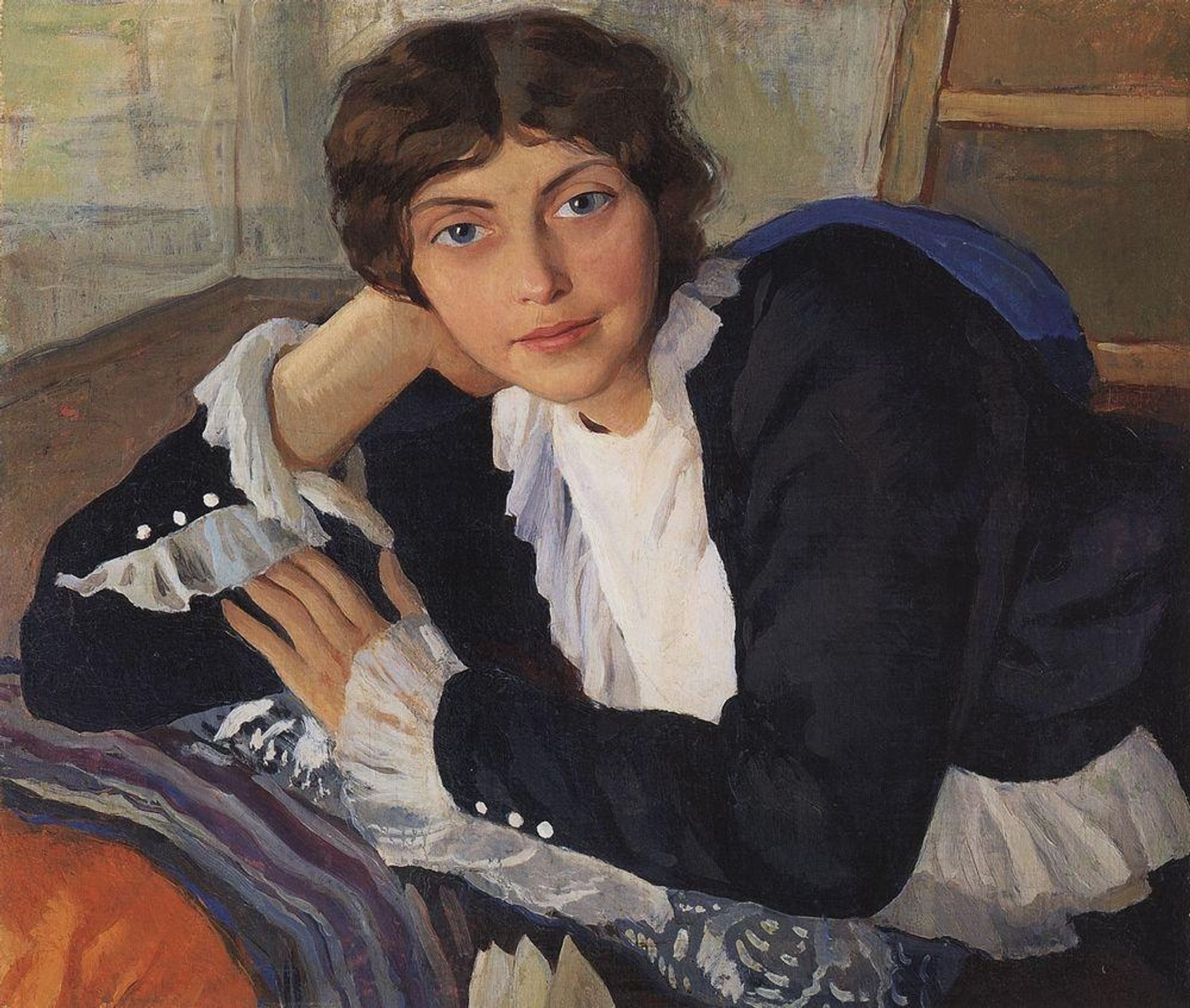 Portrait of Lola Braz by Zinaida Serebriakova