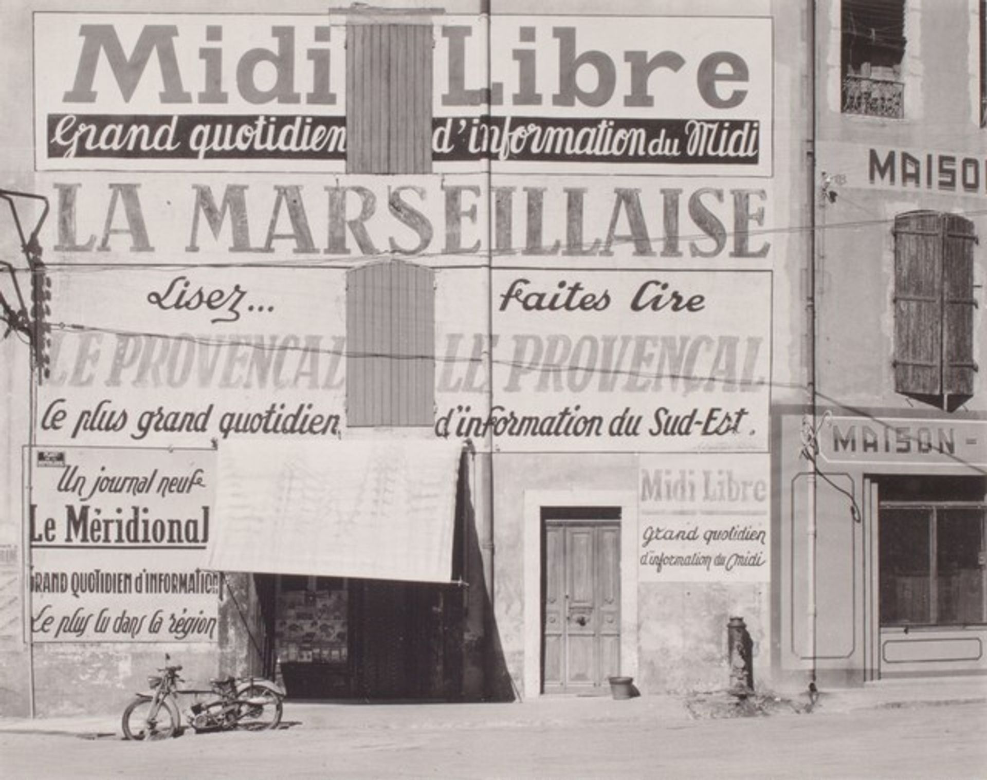 Midi-Libre, France by Paul Strand