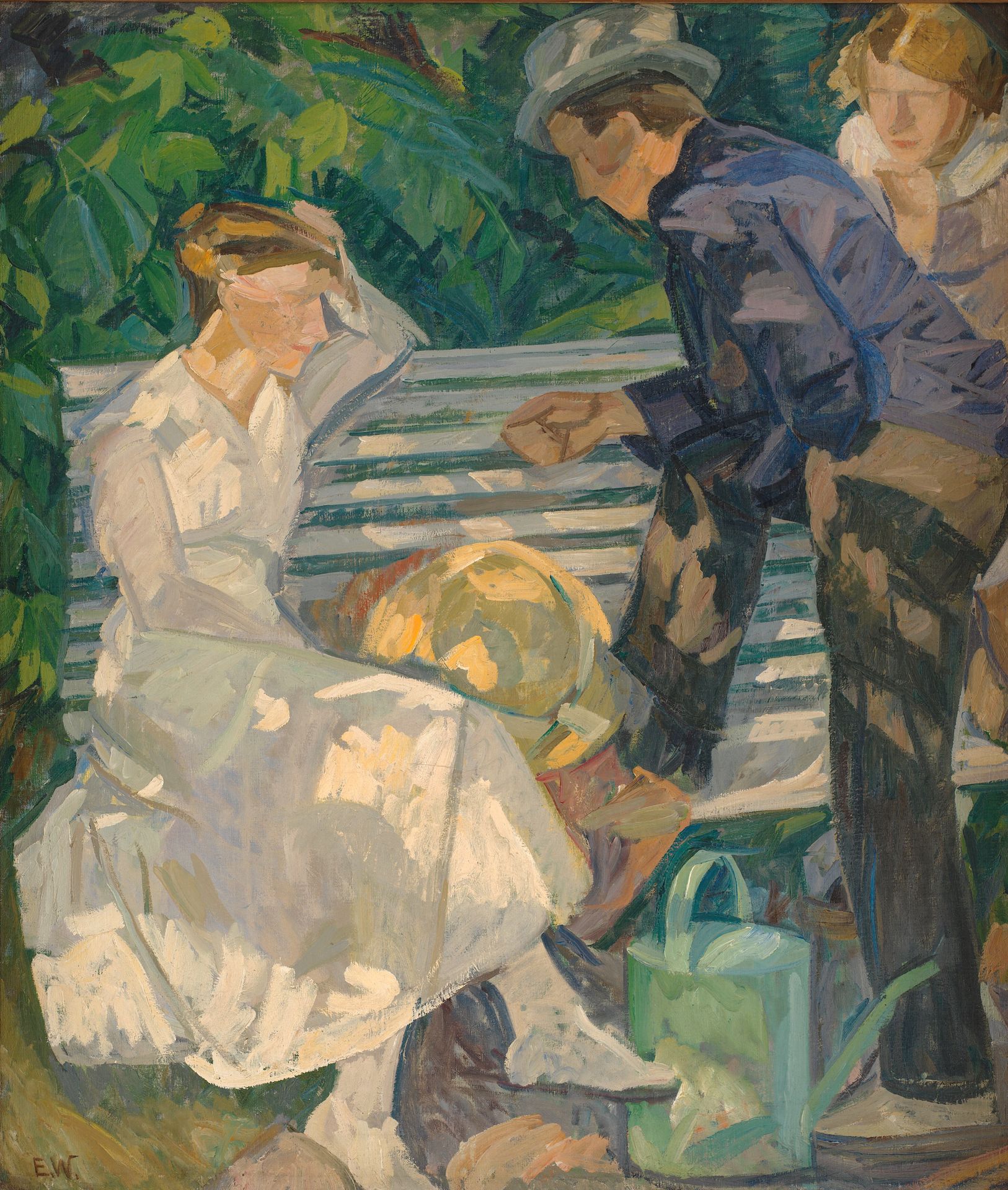 In the Vicar's Garden, Christiansø by Edvard Weie