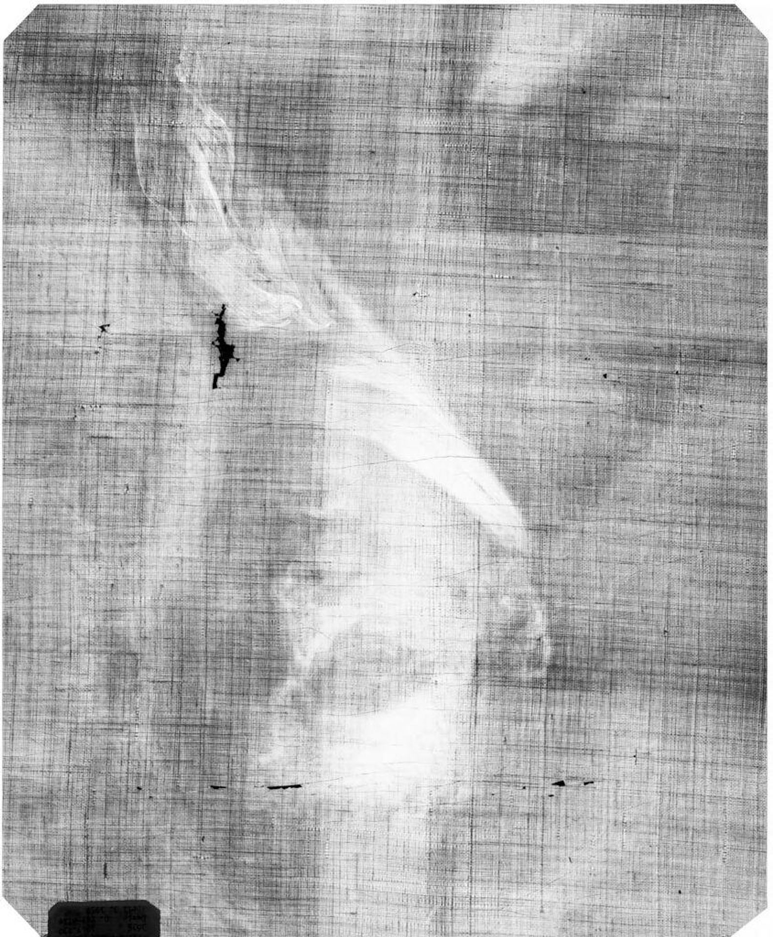 X-radiograph(s) of "Portrait of Dublin-Tornelle" by Artist of original: AdÃ©laÃ¯de Labille-Guiard