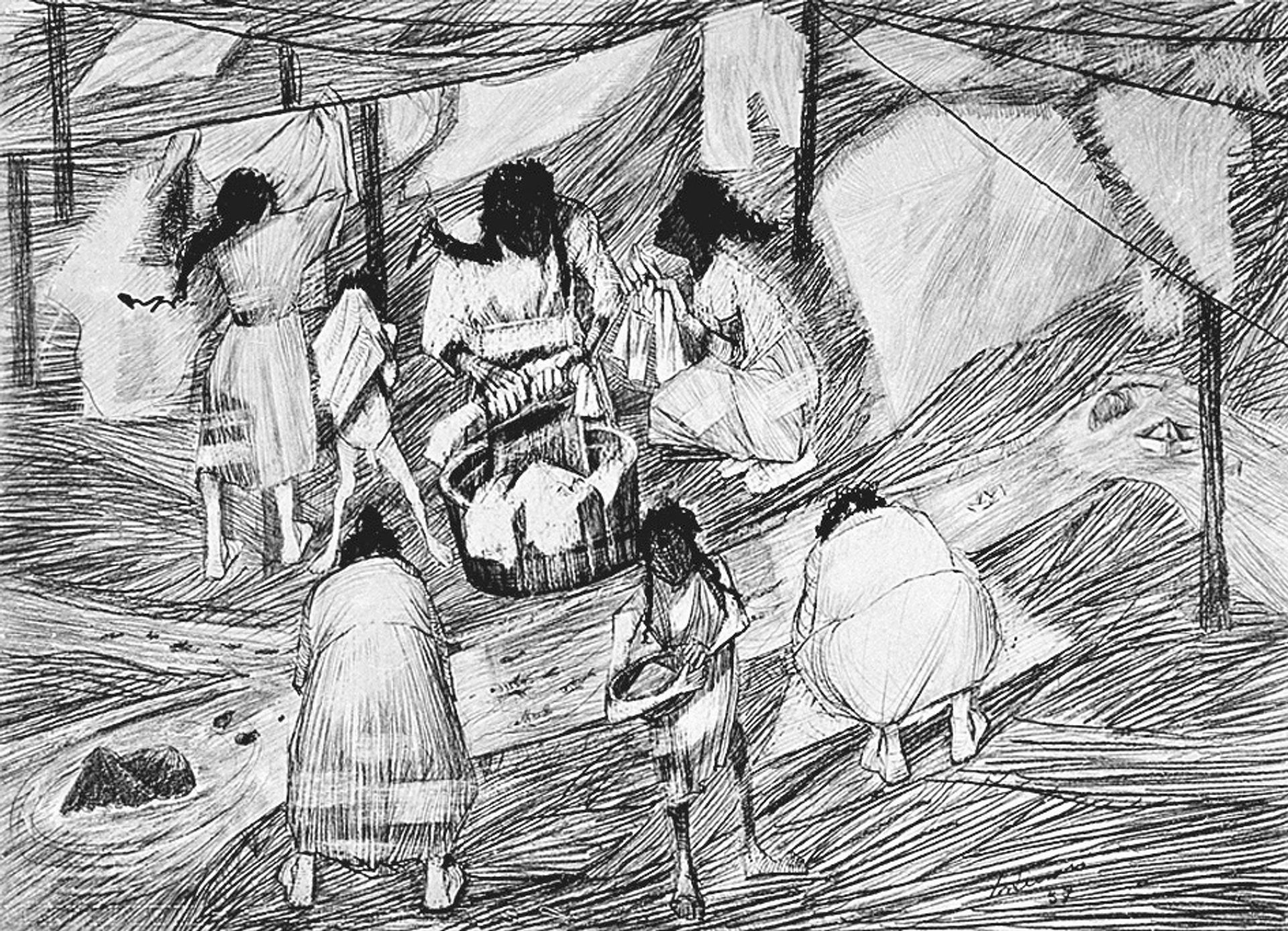 Lavadeiras by Candido Portinari