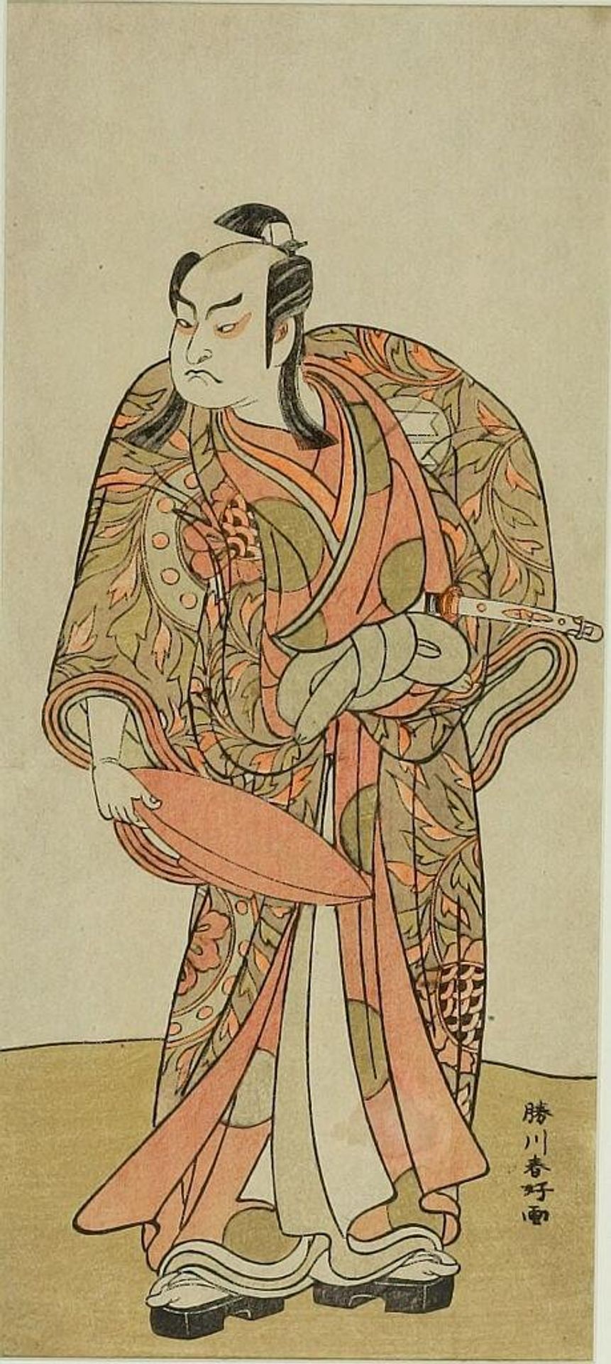 Actor Sakata HangorÅ 2nd by Katsukawa ShunkÅ