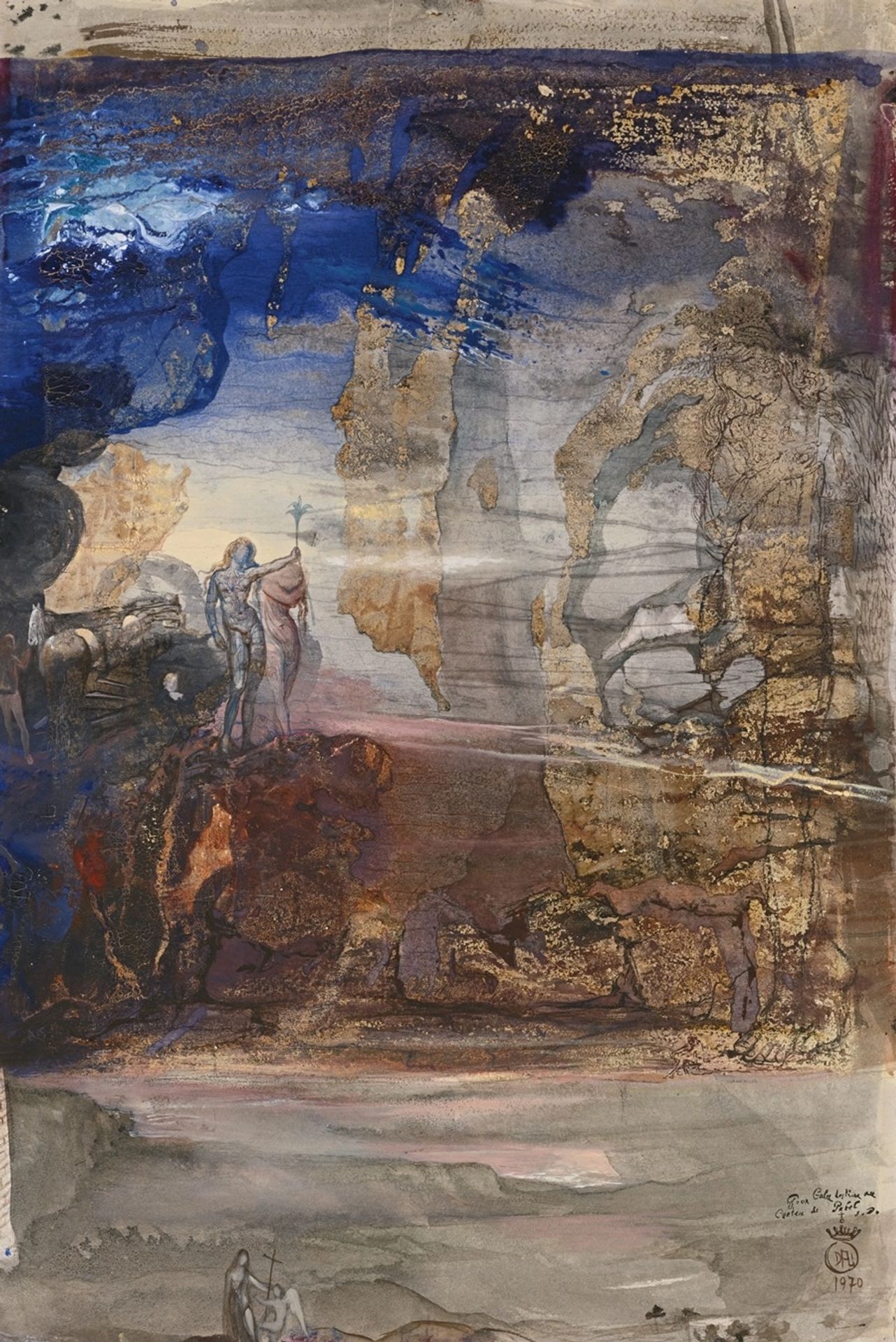 Pour le château de Gala by Salvador Dalí