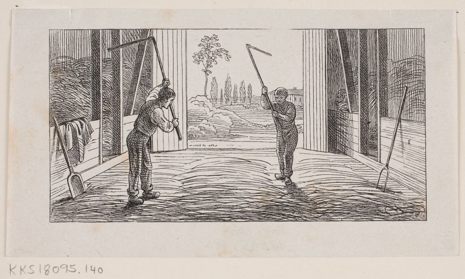 Prøvetryk til Chr. Winthers A.B.C. by H.P. Hansen