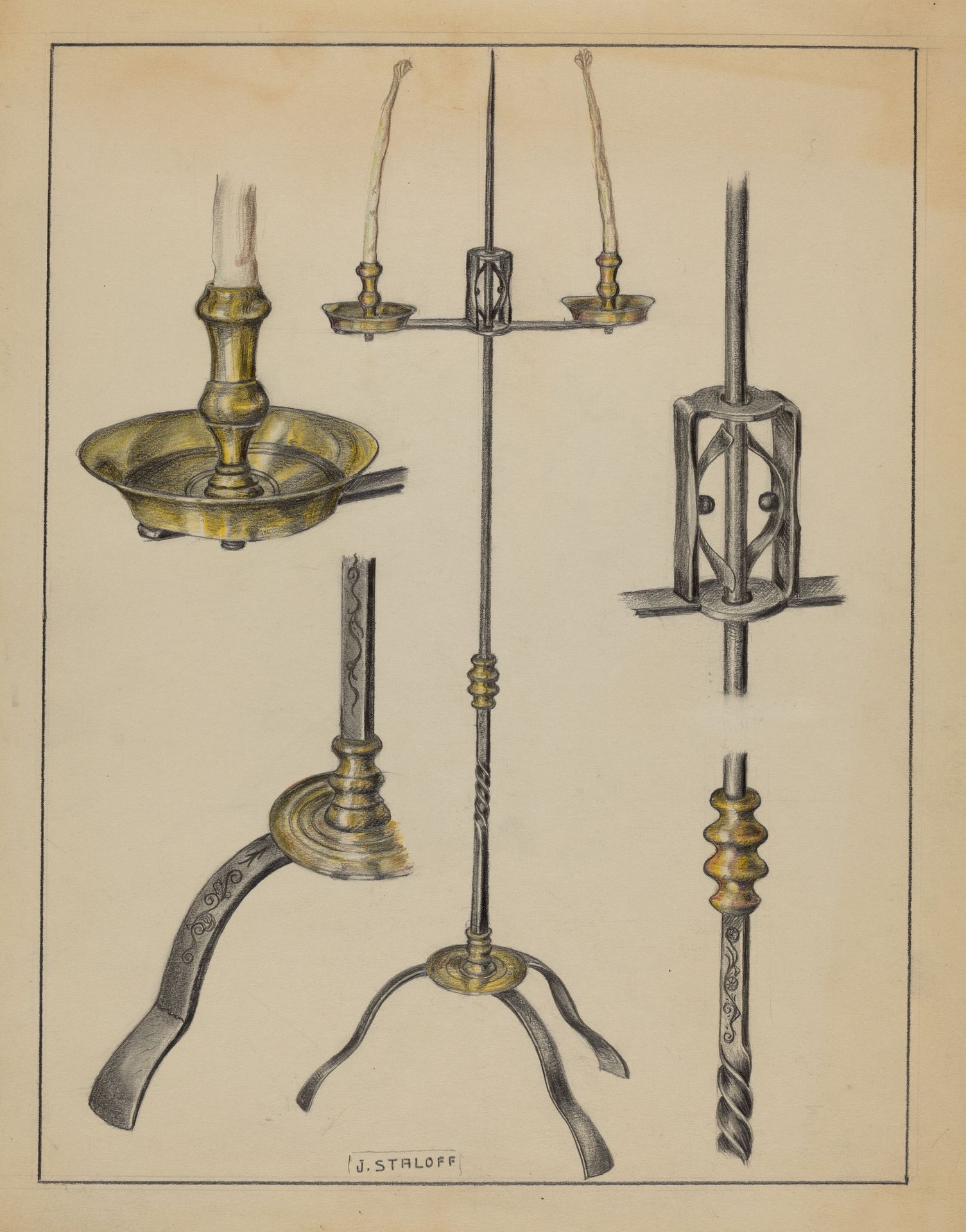 Candlestand by Jack Staloff