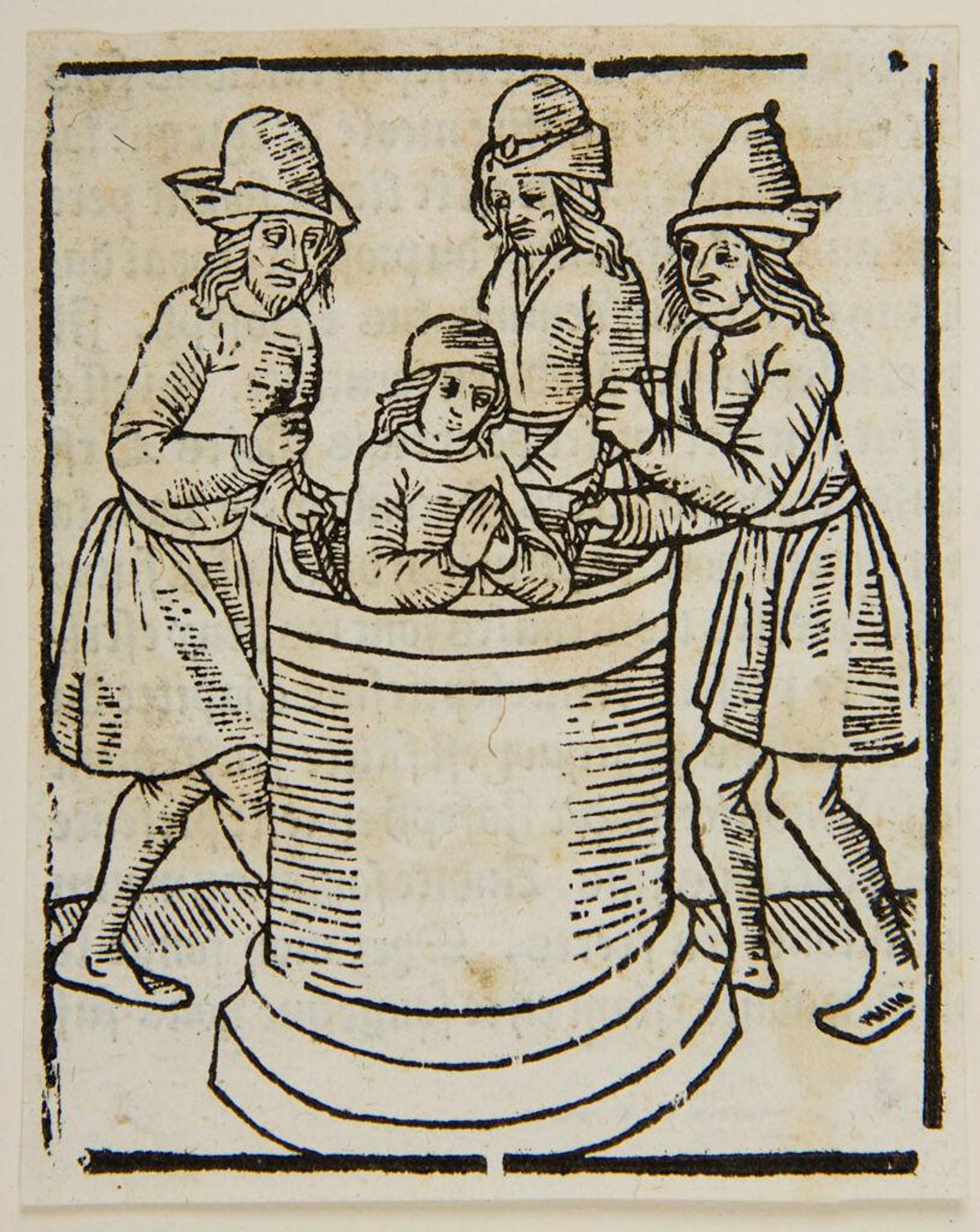 Joseph put in the pit by his brothers by Anonymous