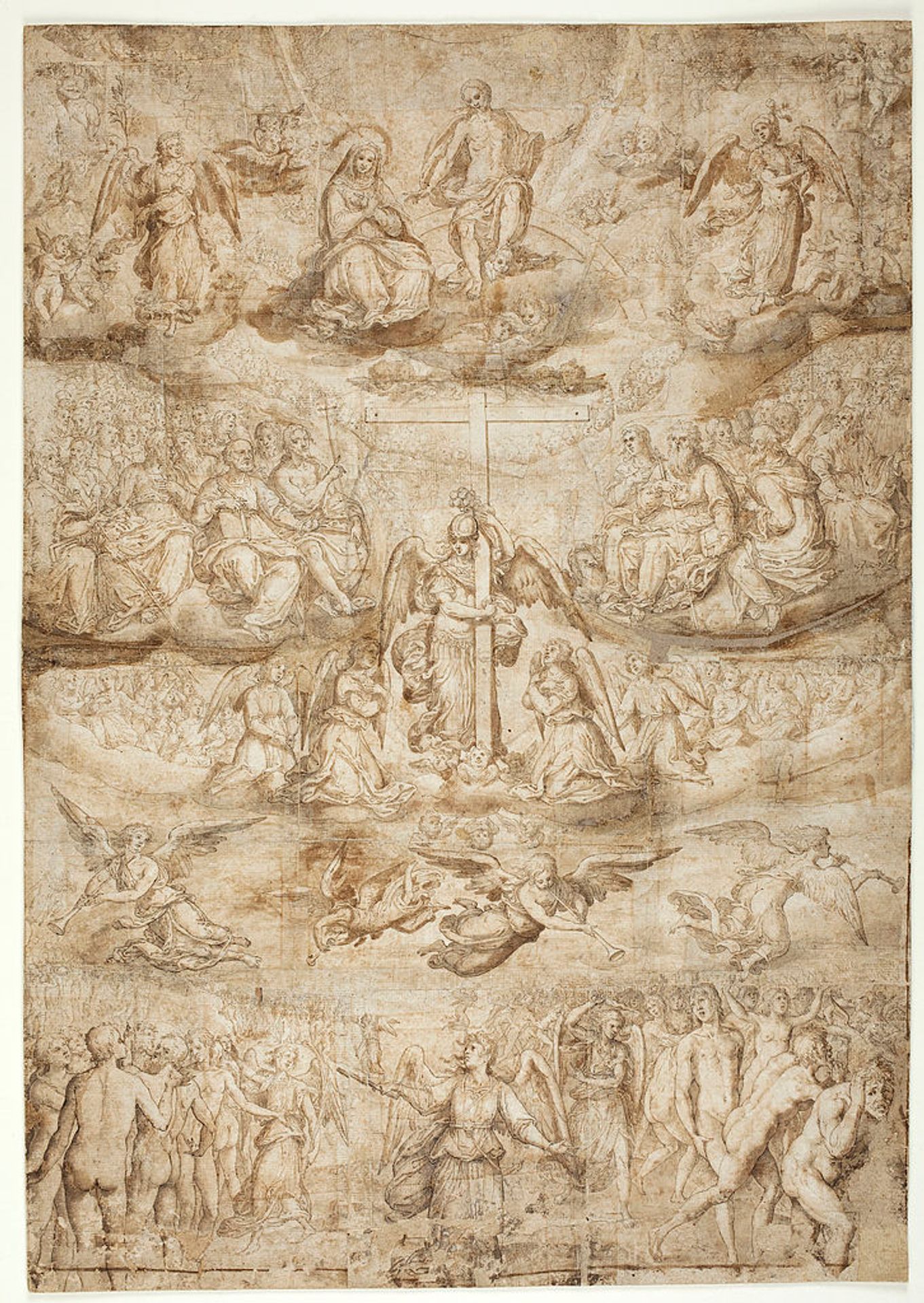 The Last Judgment (sketch) by Francisco Pacheco