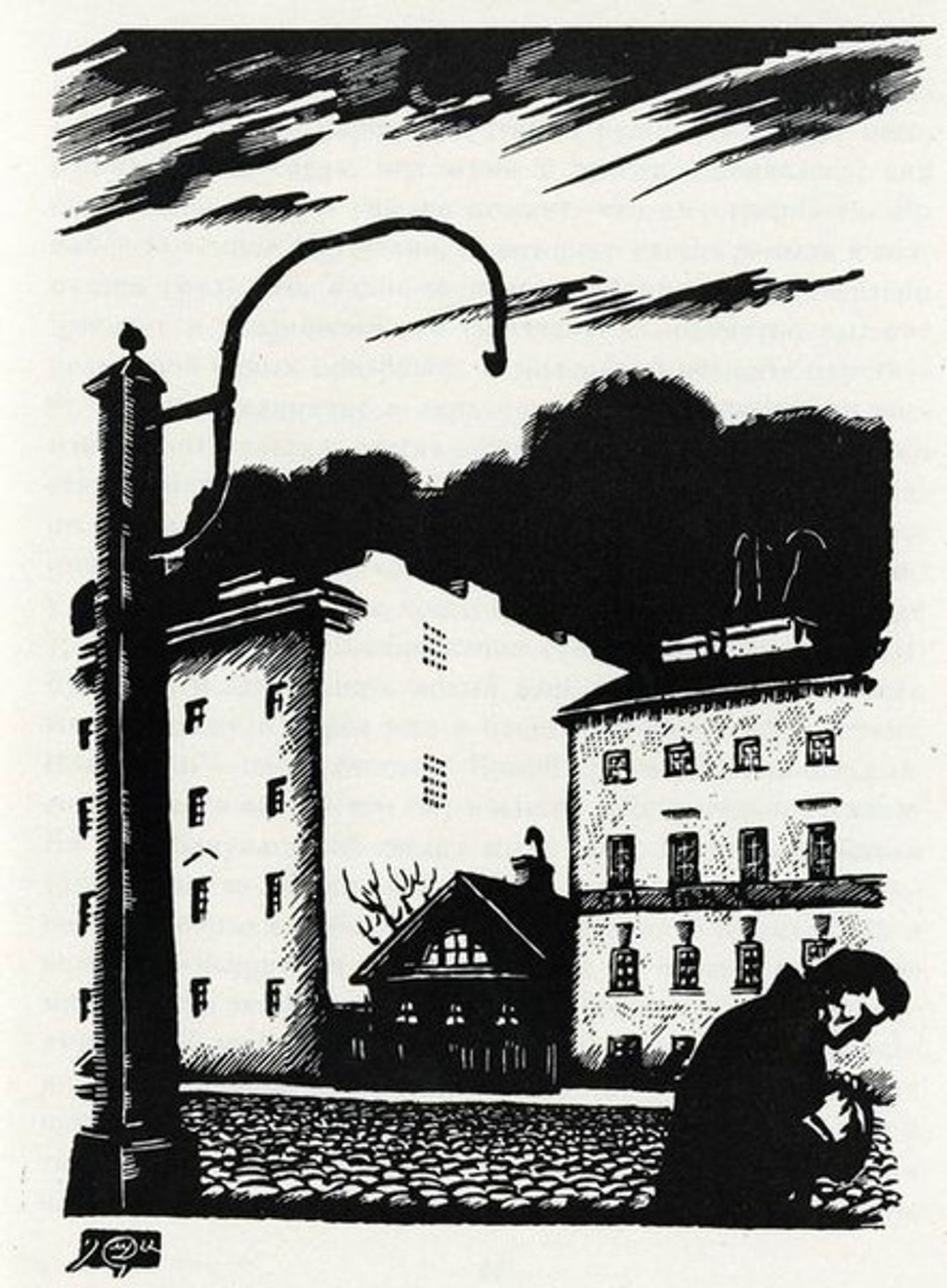 White Nights by Mstislav Dobuzhinsky