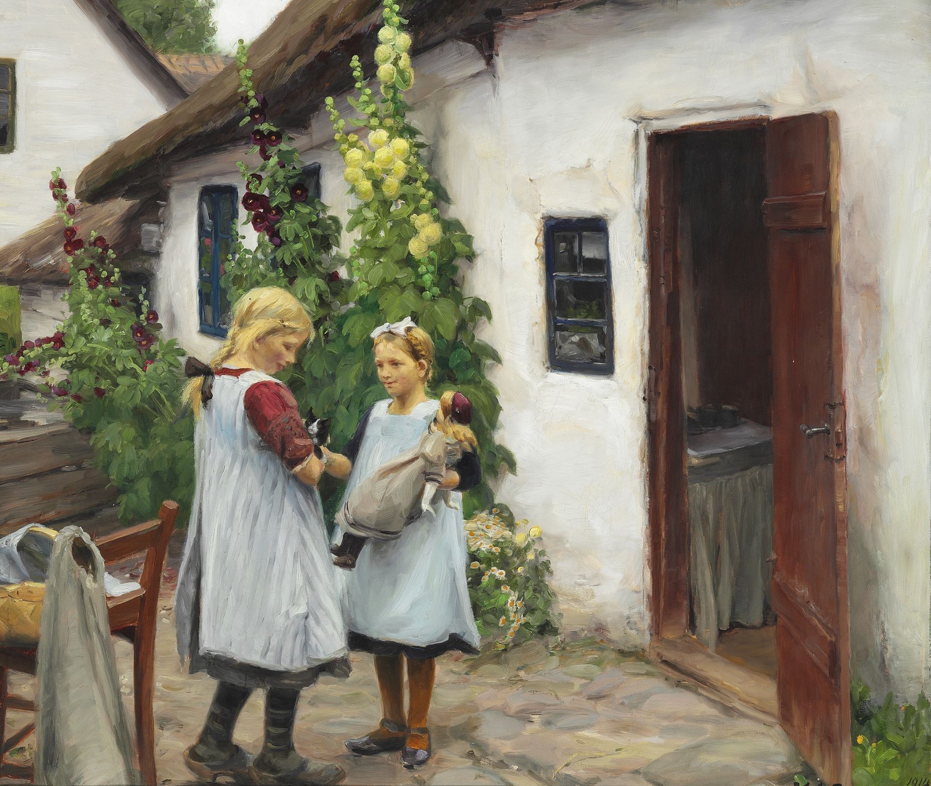 Have You Seen My Kitten? by Hans Andersen Brendekilde