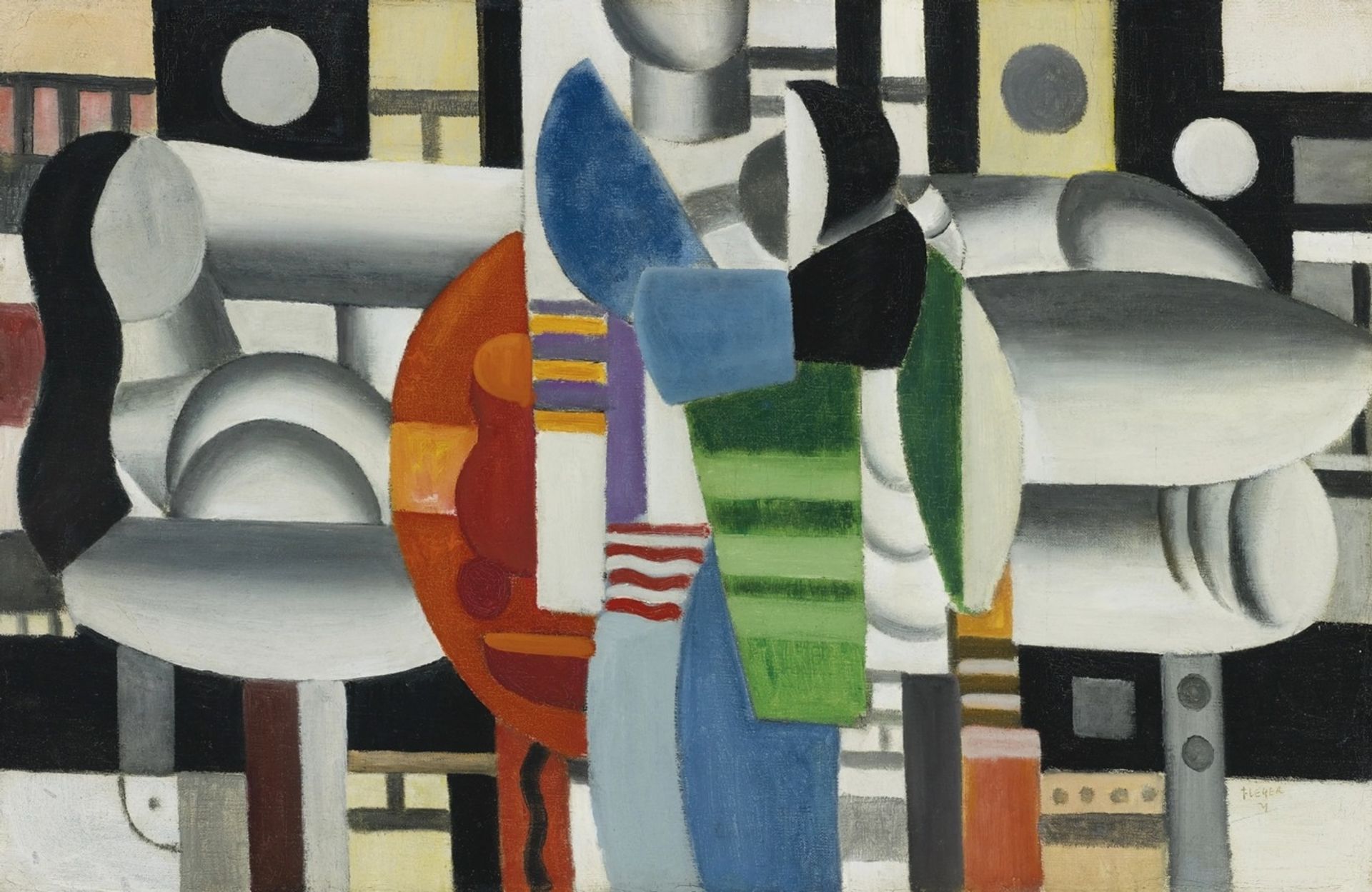 Trois femmes à la table rouge - Fernand Léger | Artera