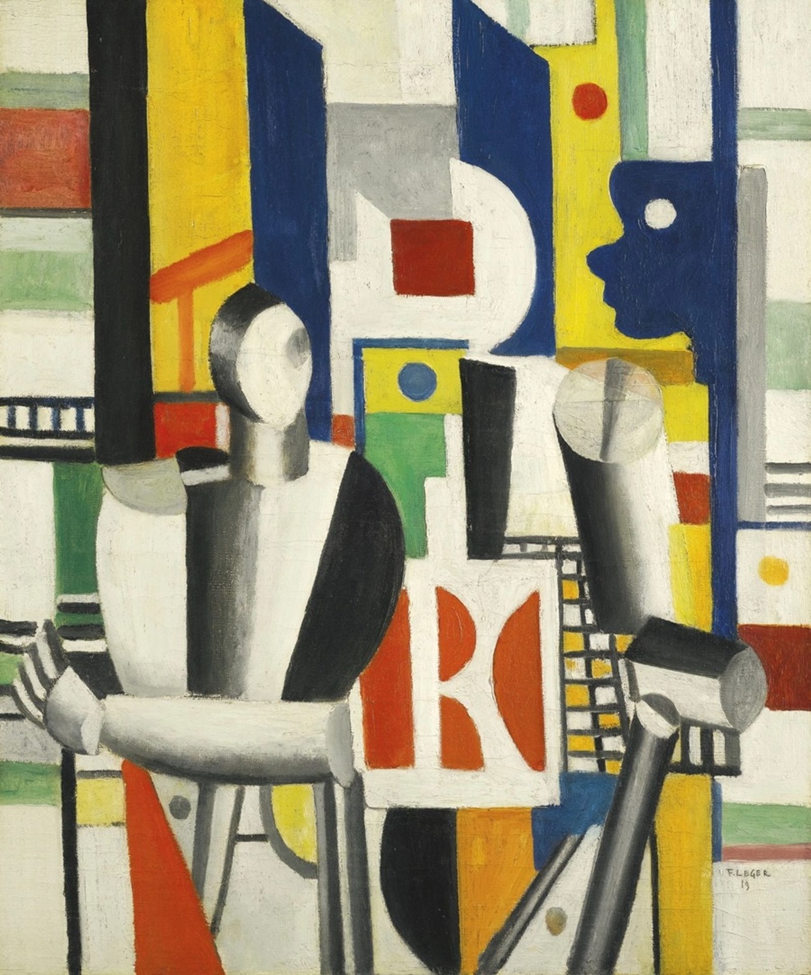 Les Hommes dans la ville by Fernand Léger