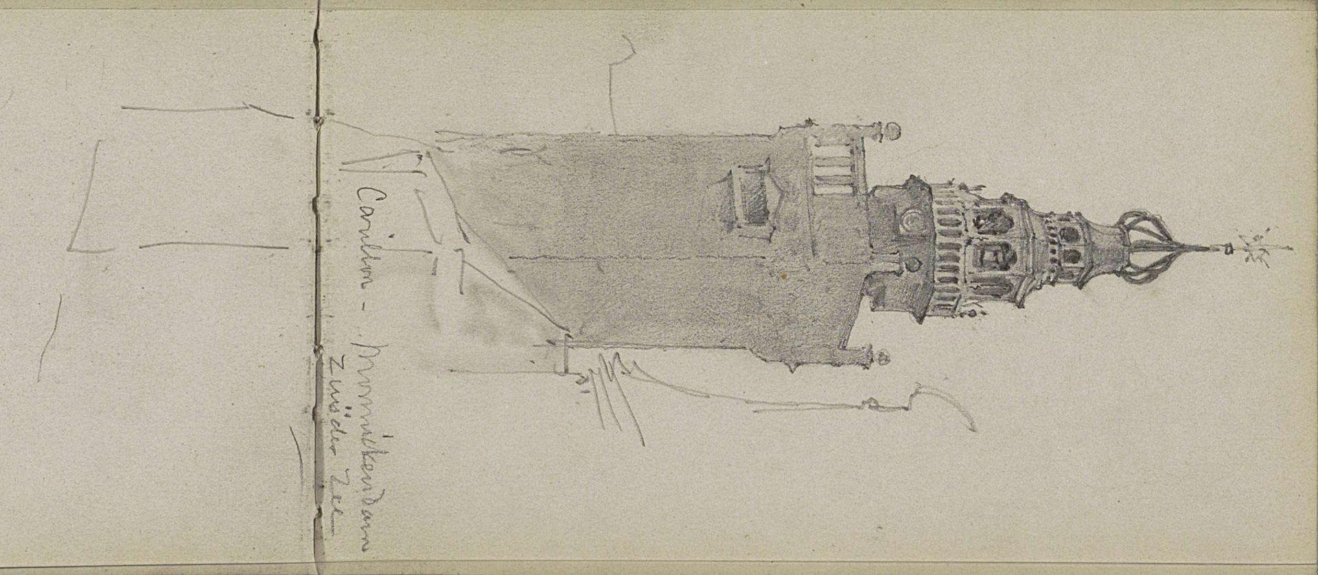 Speeltoren met carillon van Monnickendam by George Clausen