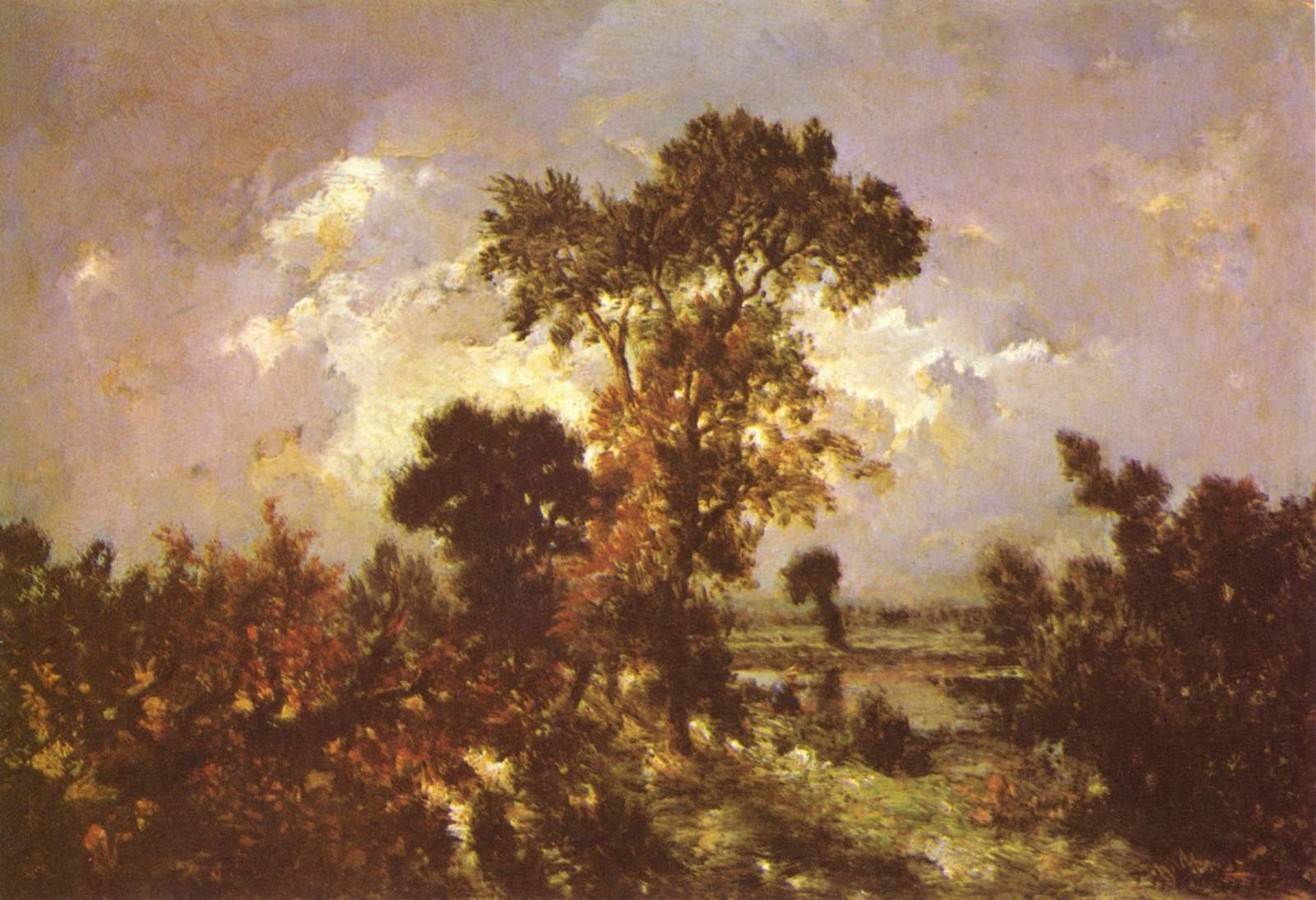 The Little Fisherman by Theodore Rousseau