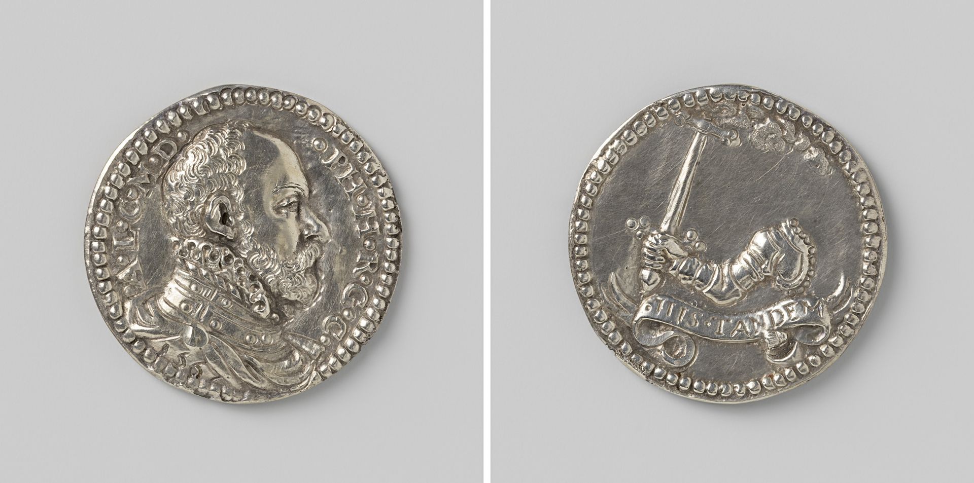 Alberik, graaf van Lodron, generaal van Karel V en Filips II by Jacques Jonghelinck