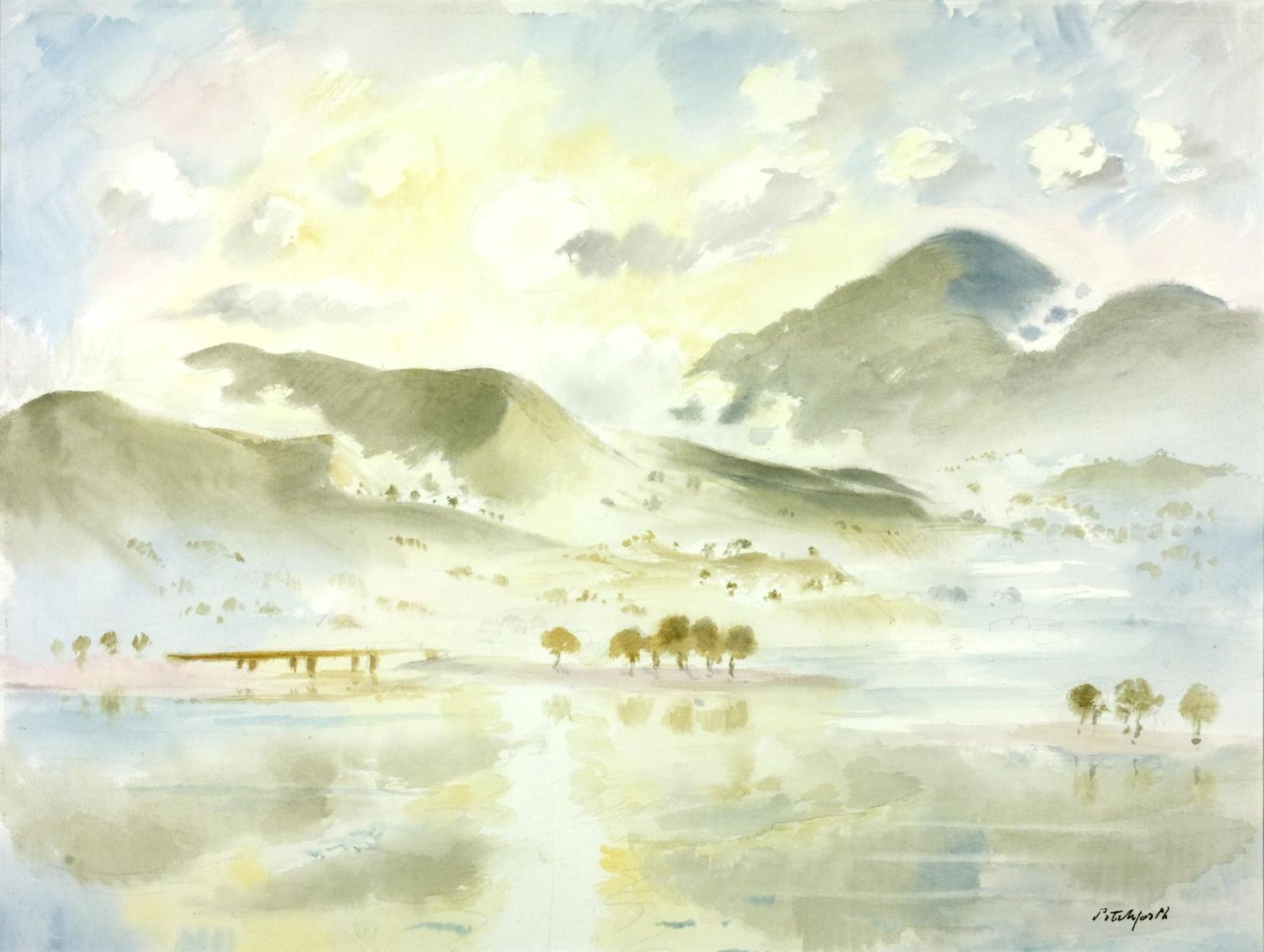 Loch Awe by  Roland Vivian Pitchforth