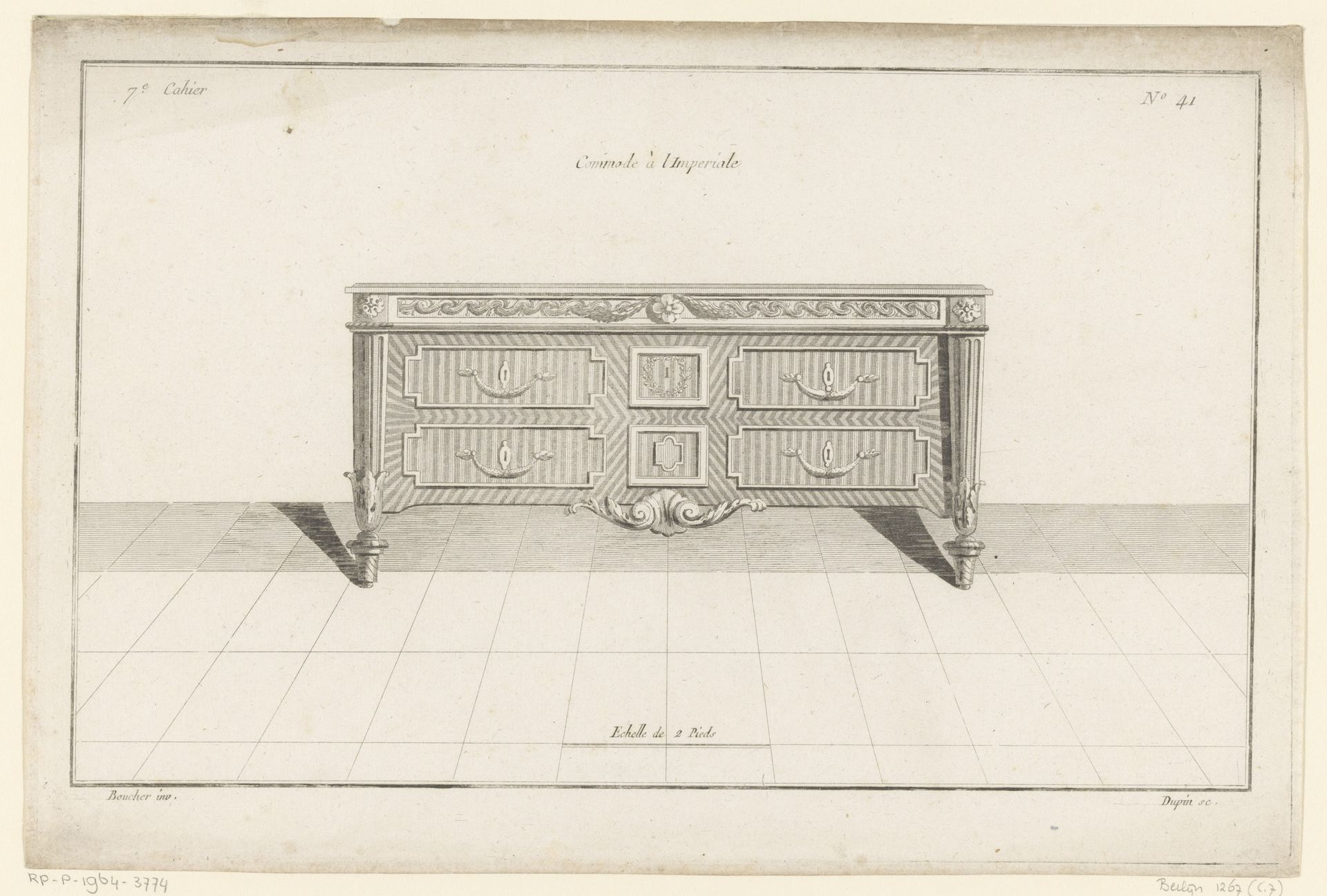 Commode met sloten by Nicolas Dupin