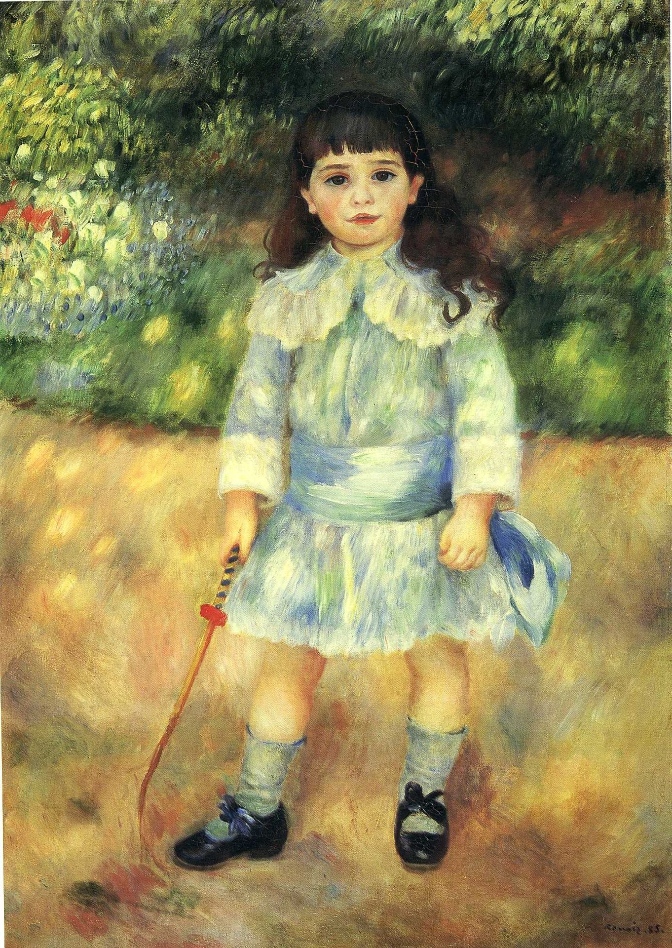 Child with a Whip by Pierre-Auguste Renoir