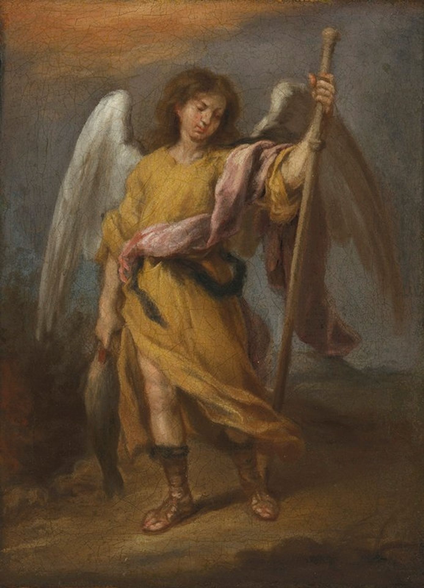 Archangel Raphael by Bartolomé Estebán Murillo