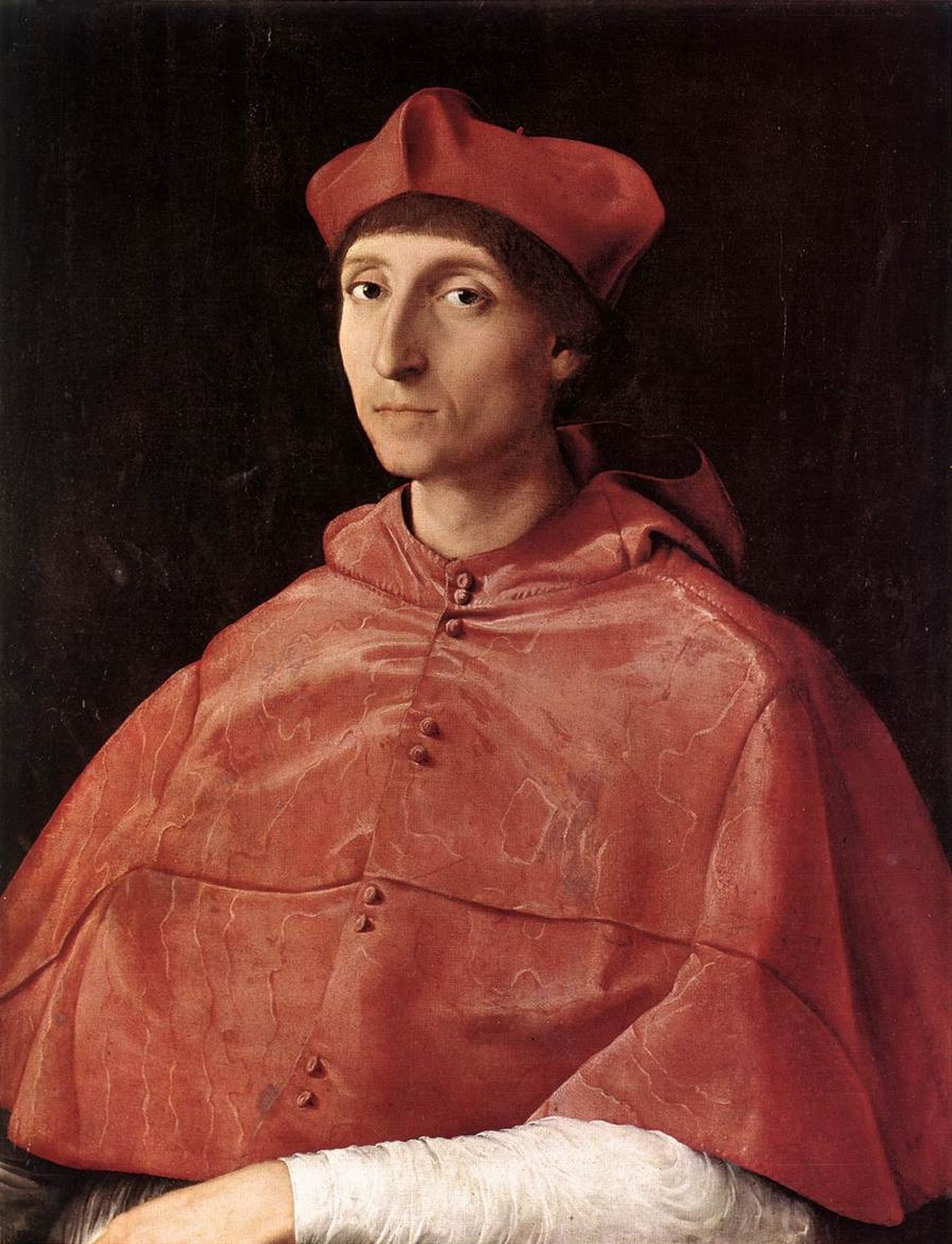 Portrait of a Cardinal by Raphael