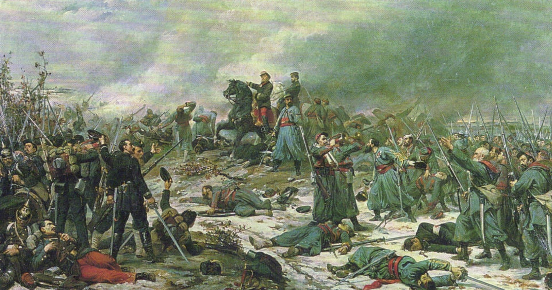 La Bataille De 1870 Conte La Prusse, Champ De Bataille D'Auvours, À Quelques Kilomètres Du Mans by Lionel Noel Royer