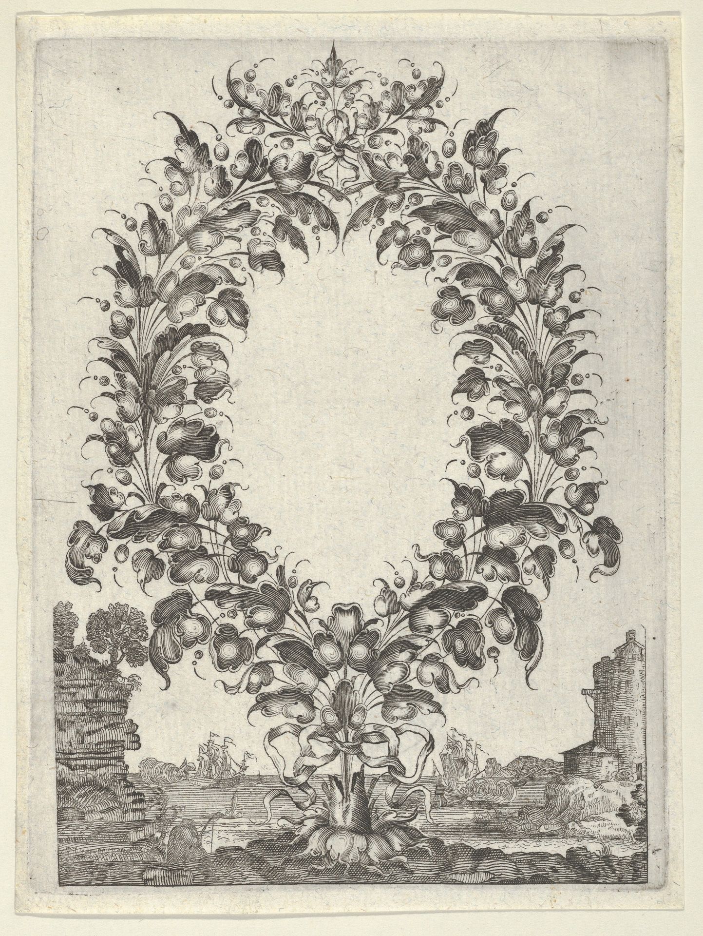 Goldsmith's Bouquet, from "Newes Lauberbuechlein" by Peter Aubry II