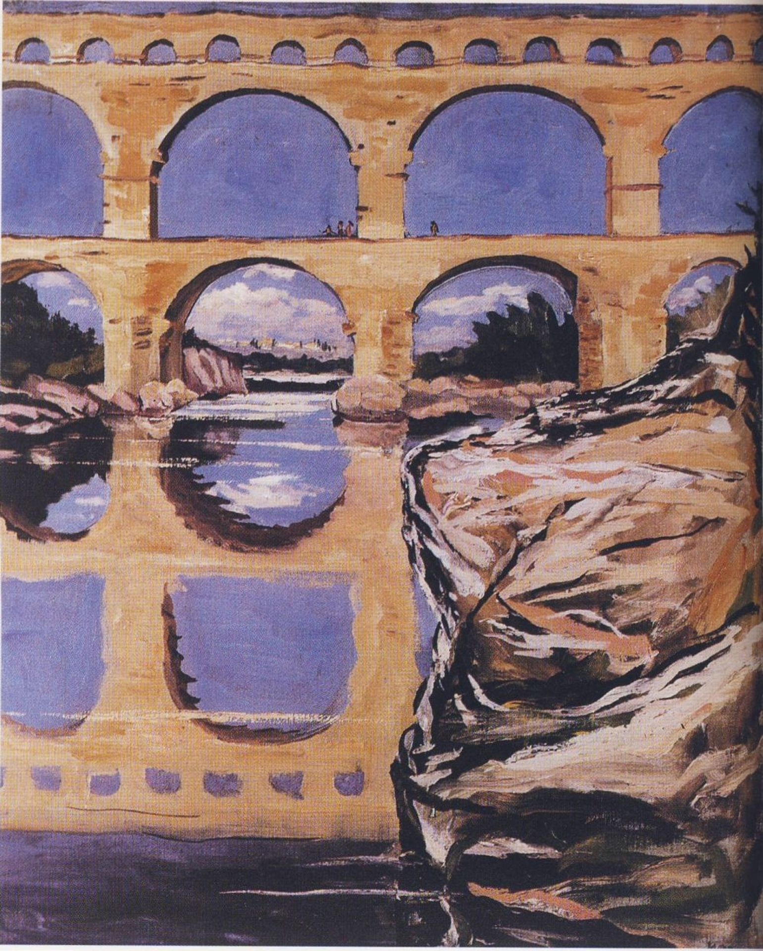 The Pont du Gard by Winston Churchill