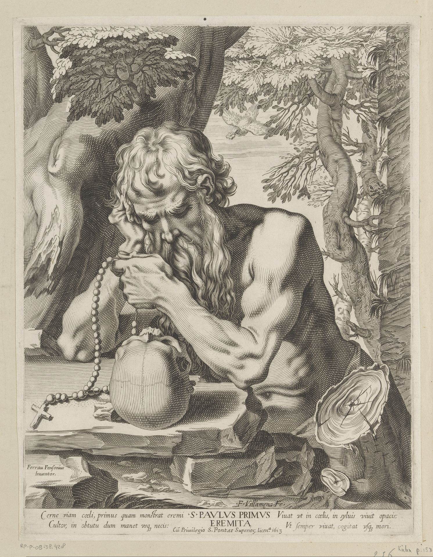 Paulus de Kluizenaar by Francesco Villamena