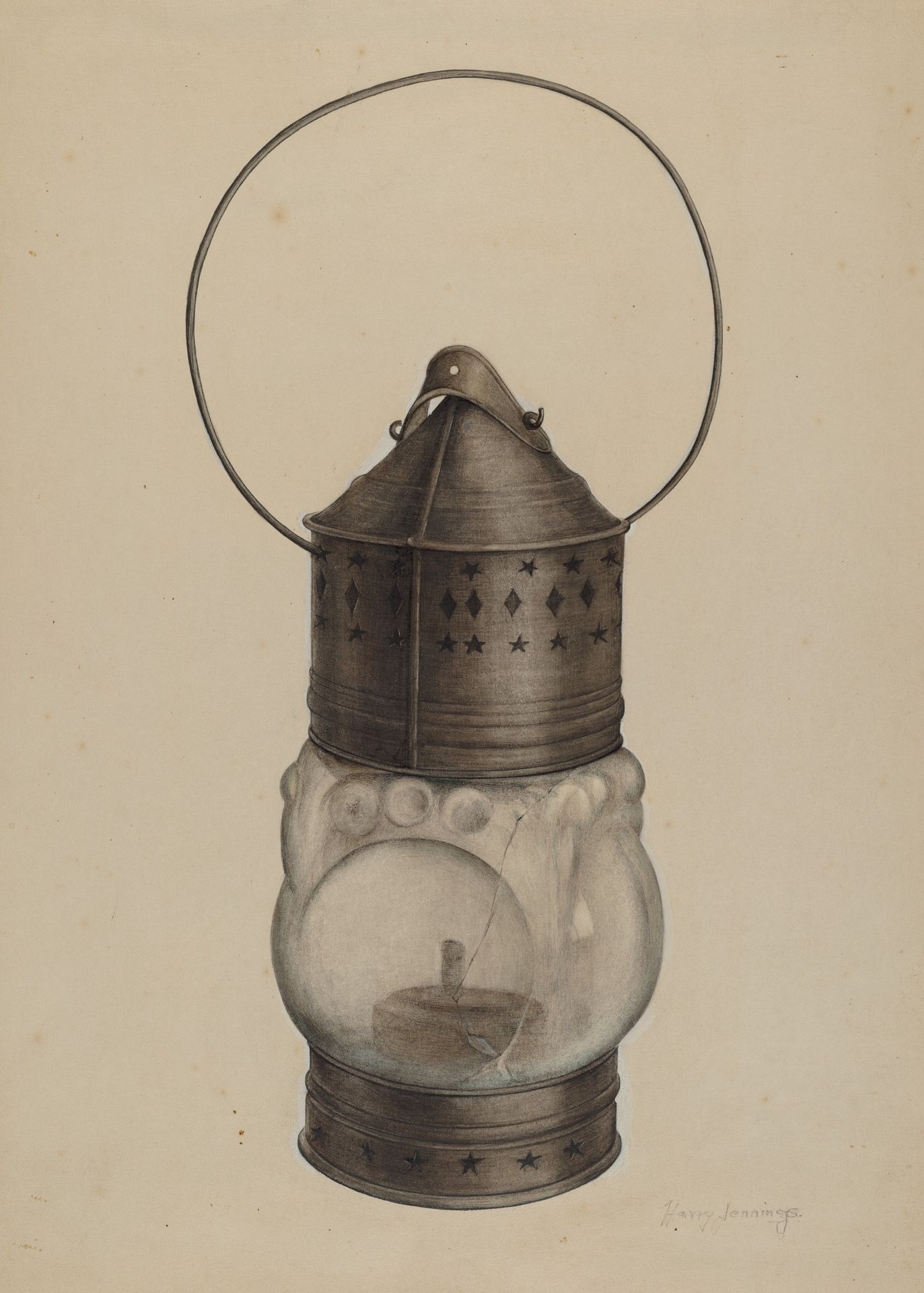 New England Lantern by Harry Jennings