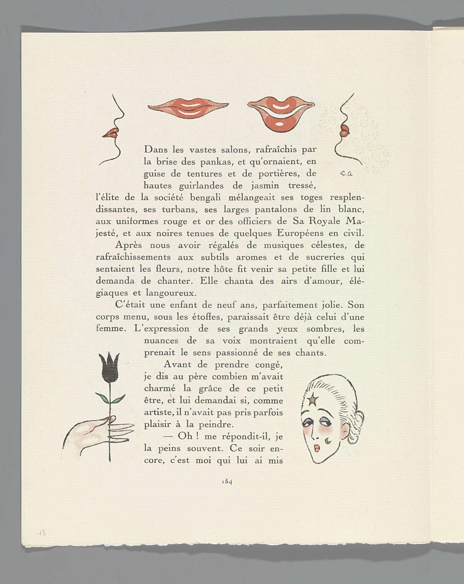 Gazette du Bon Ton, 1914 - No. 5, pag. 154: La Palette des Dames by E. Ayres