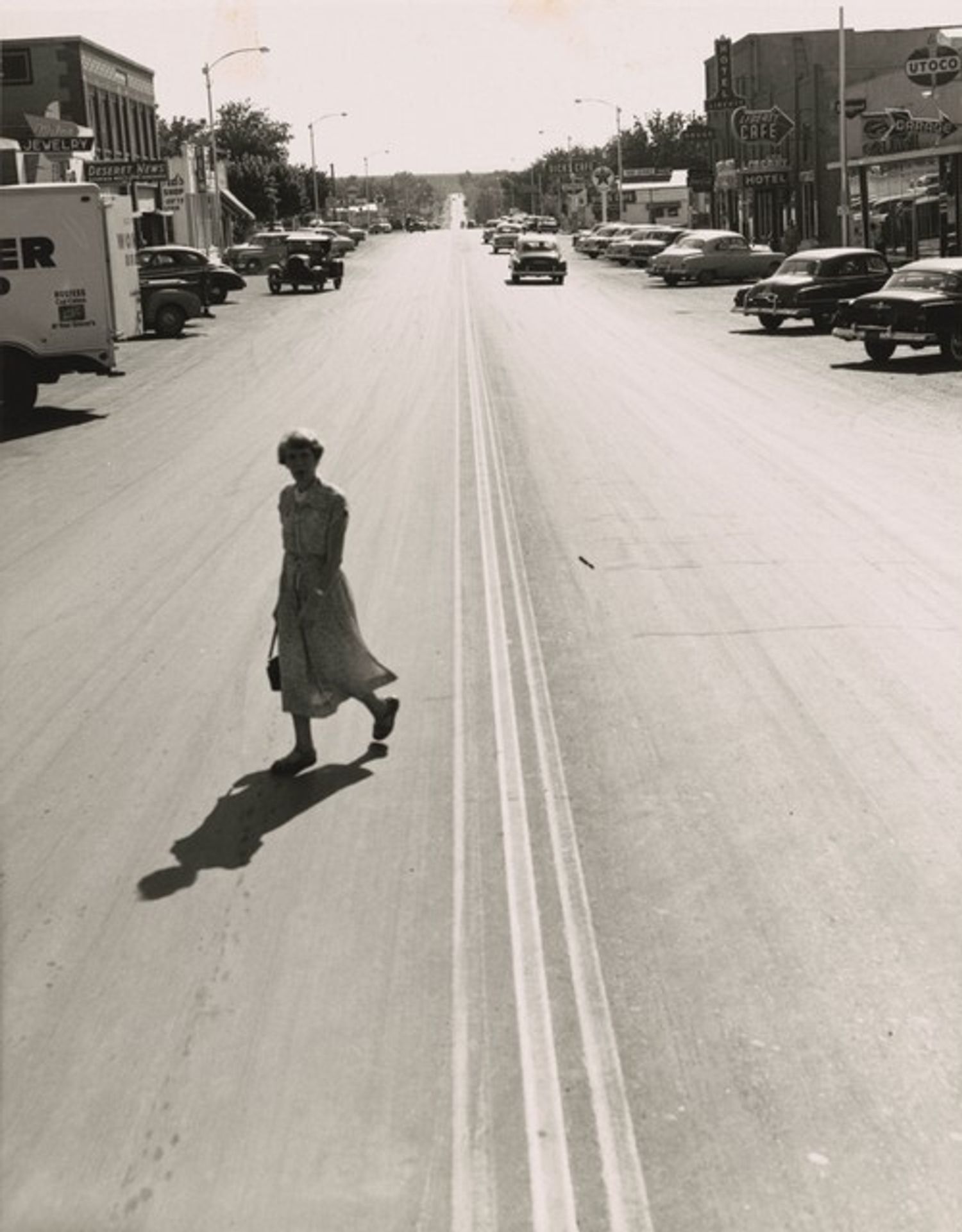 Brigham Young's granddaughter, St. George, Utah by Dorothea Lange